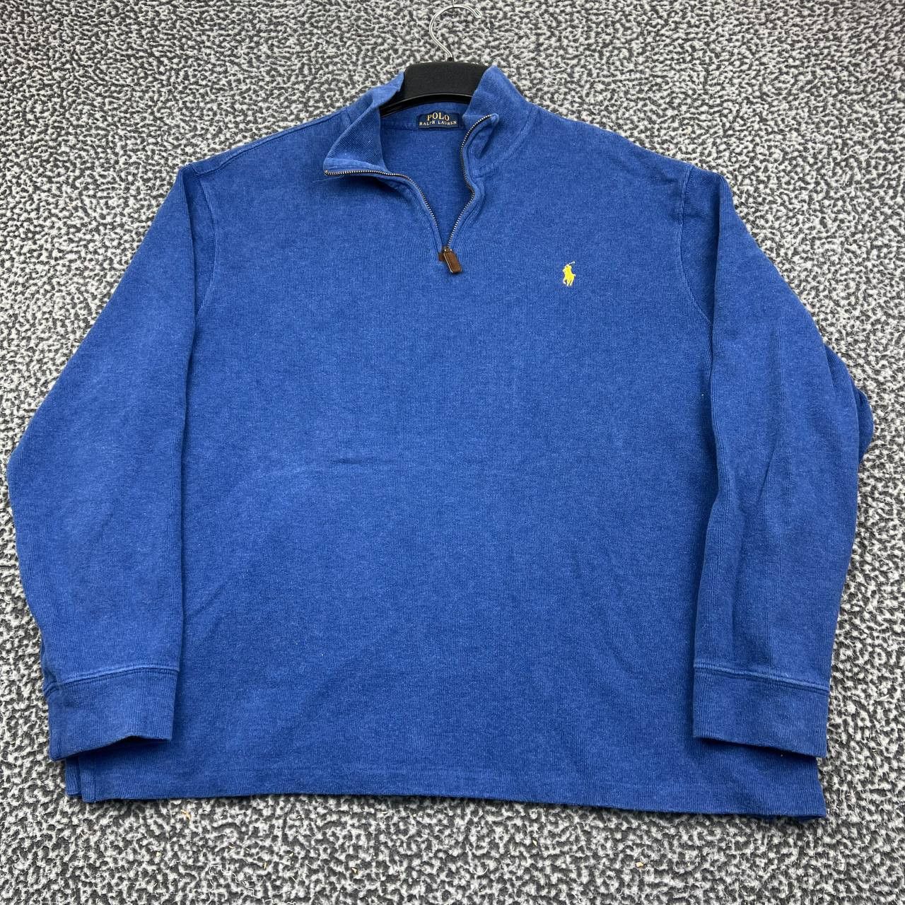 Polo Ralph Lauren Polo Ralph Lauren Sweater XXL 1/4 Zip Pullover Long Sleeve Size US XXL / EU 58 / 5 - 1 Thumbnail