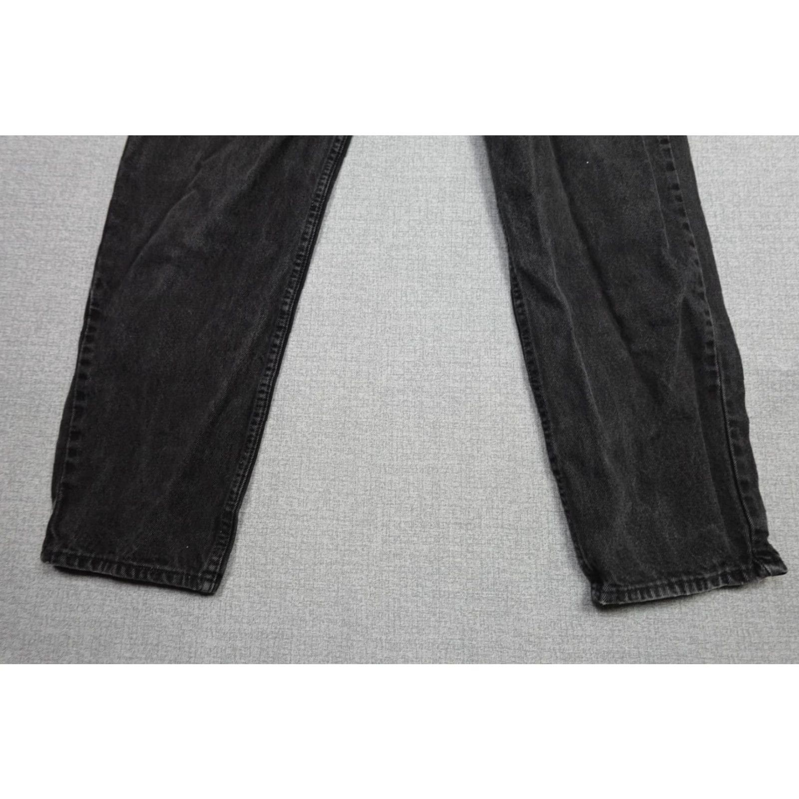 Levi's Levi's 550 Jeans Men's Black Dark Wash Relaxed Straight 38x32 Denim Cotton USA Made West Punch Belt Loops 5-Pocket Size US 38 / EU 54 - 4 Thumbnail