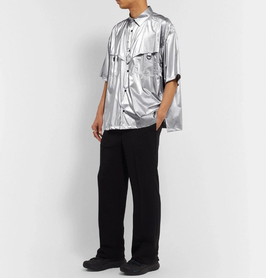 Ambush Design AMBUSH Oversized Metallic Coated-Shell Shirt Size US M / EU 48-50 / 2 - 6 Thumbnail