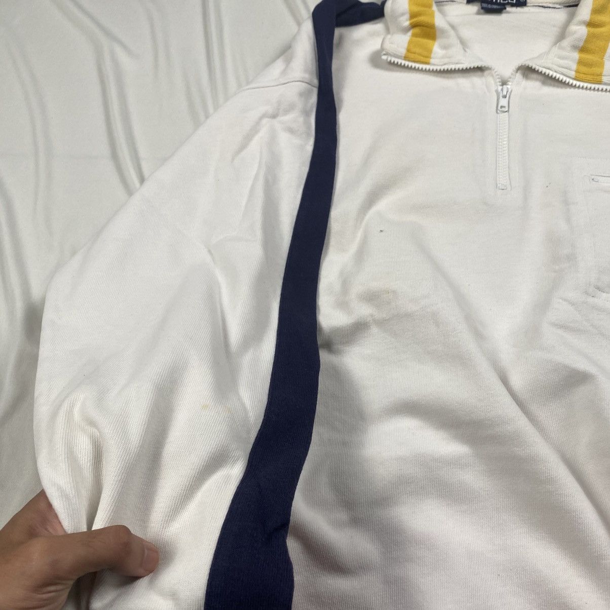 Nautica Vintage y2k Nautica US2 Quarter Zip Size US L / EU 52-54 / 3 - 5 Thumbnail