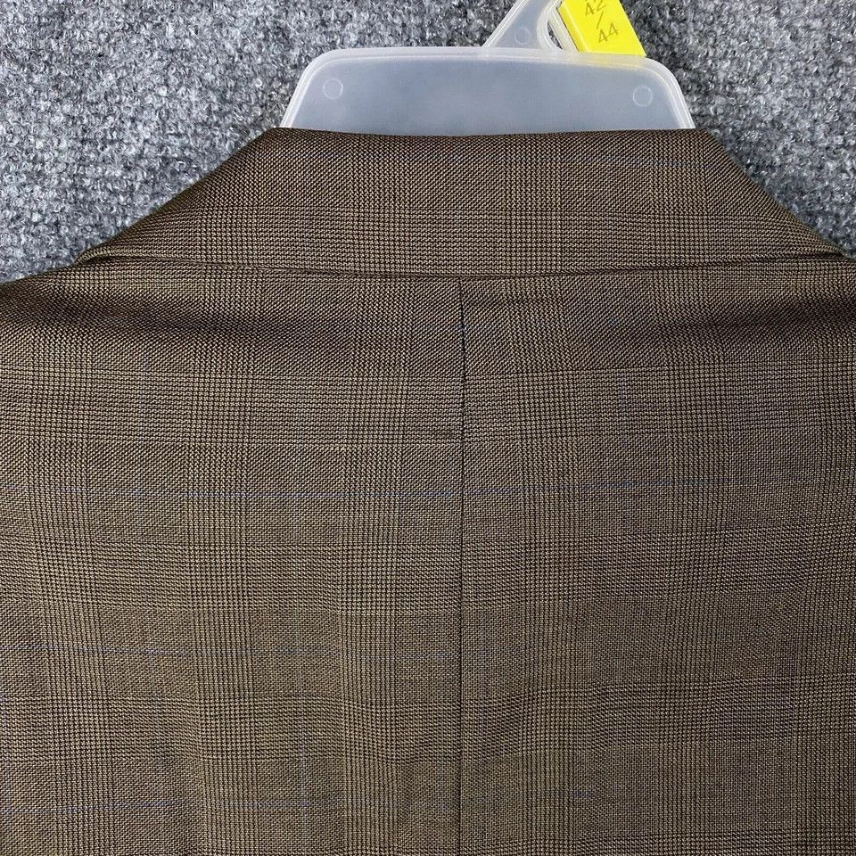 Other Brooks 346 Blazer Suit Men's Size 46 L 100% Wool 3 Buttons Size 46L - 8 Thumbnail
