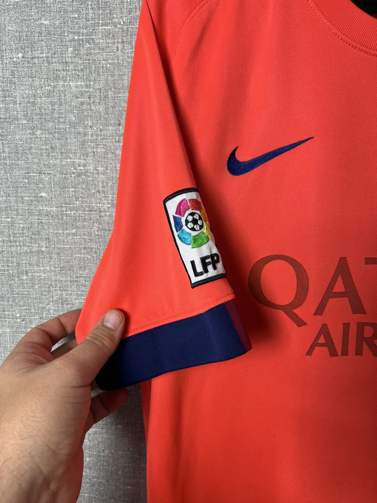 Nike Nike FC Barcelona 2014 - 2015 Away Football Soccer Jersey Size US M / EU 48-50 / 2 - 16 Thumbnail