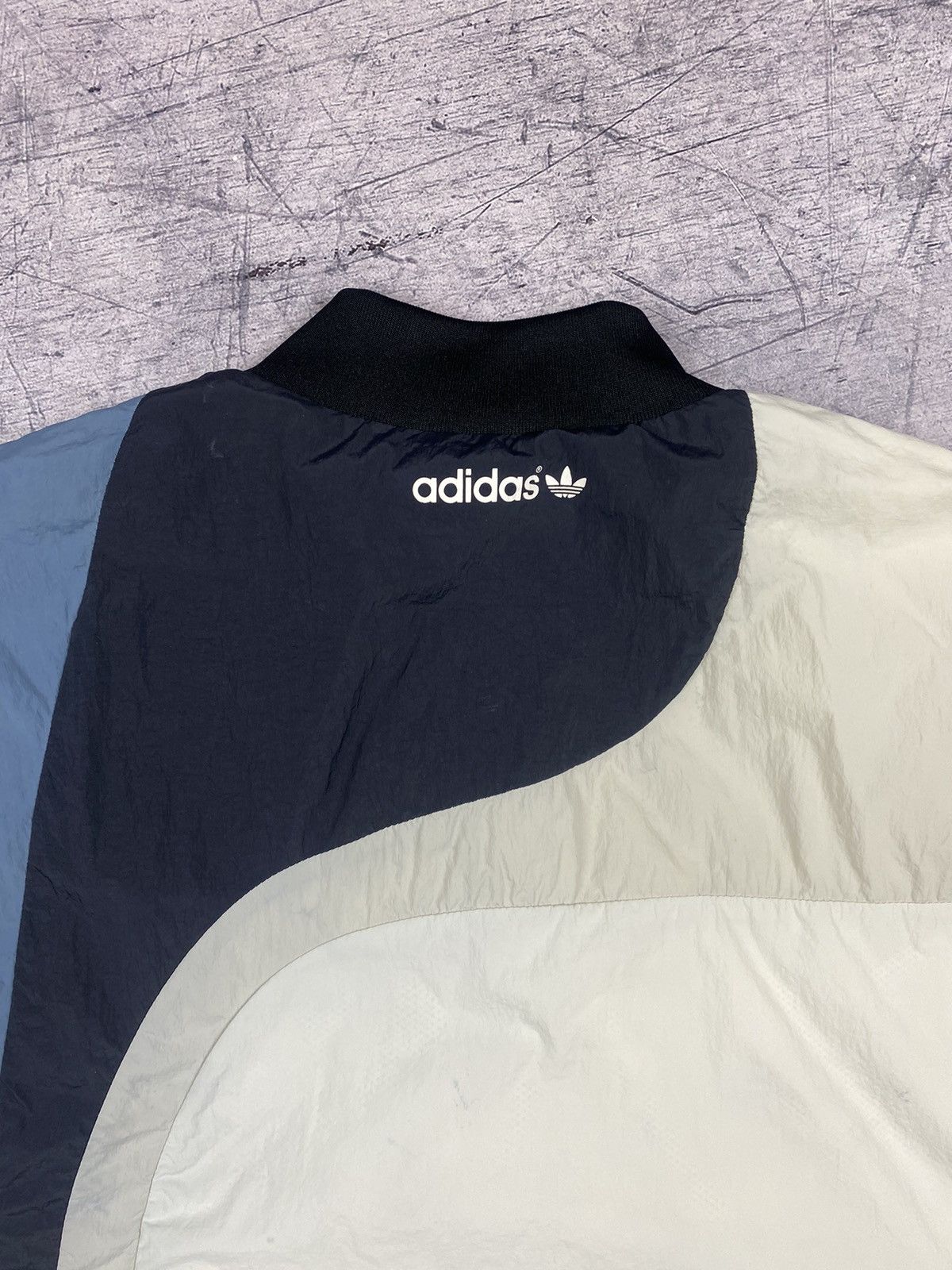 Adidas × Vintage Vintage Y2K Adidas Bomber Drill Jacket Size S Size US S / EU 44-46 / 1 - 14 Thumbnail