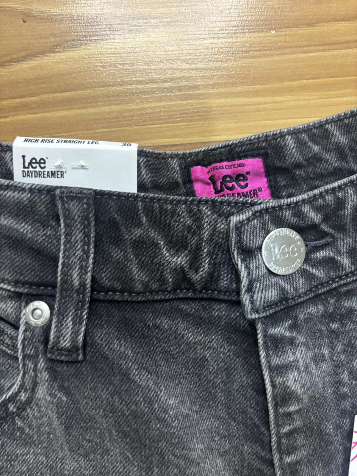 Lee Lee Daydreamer High Rise Straight Leg Jeans - Size 30 Size 30" / US 8 / IT 44 - 3 Thumbnail