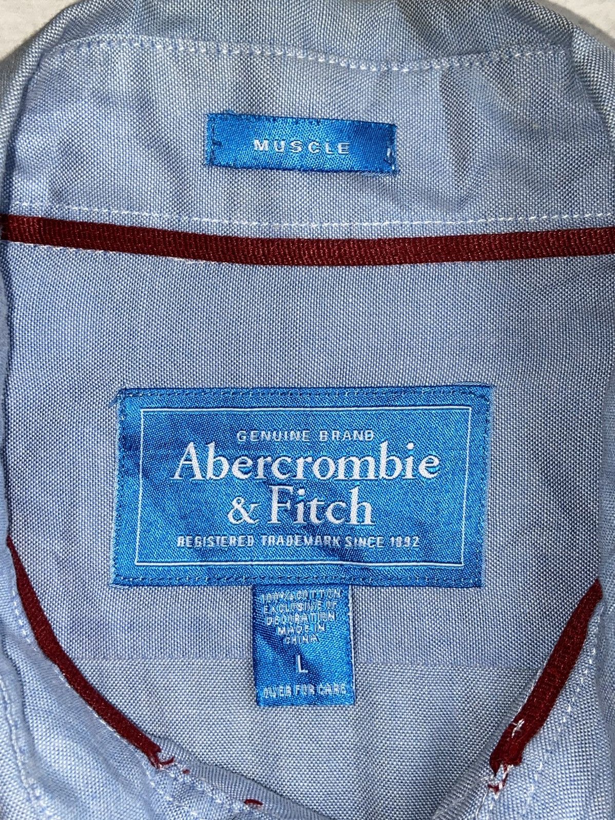 Abercrombie & Fitch ABERCROMBIE & FITCH Blue Shirt Size US L / EU 52-54 / 3 - 11 Thumbnail