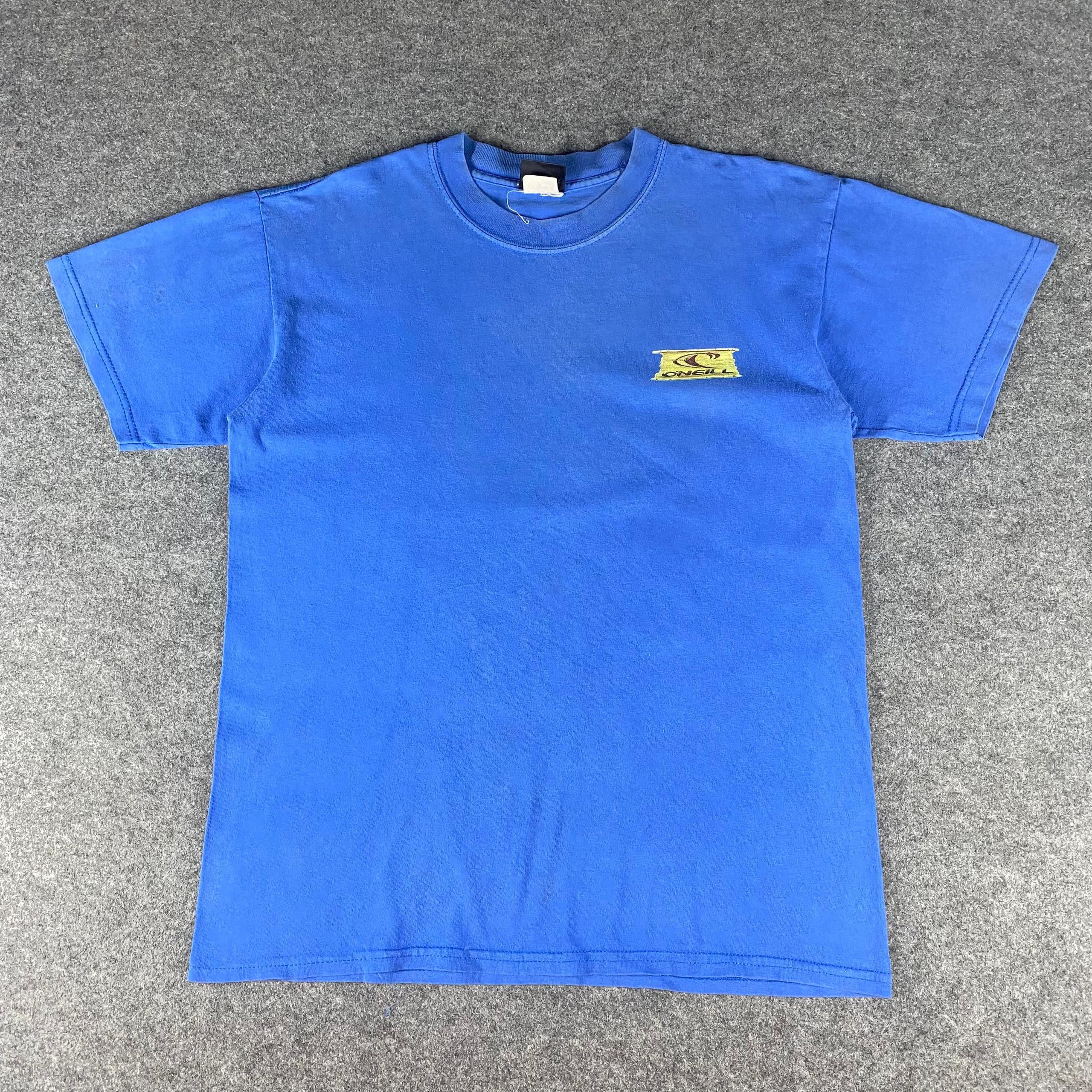 O'Neill Vintage 90s Oneill Surfing Tshirt Size US L / EU 52-54 / 3 - 2 Thumbnail