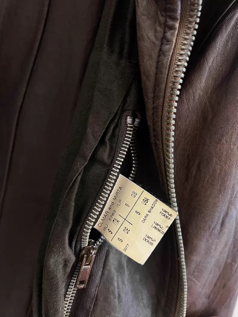 Rick Owens Rick Owens Turtleneck motorcycle leather jacket Size US S / EU 44-46 / 1 - 8 Thumbnail