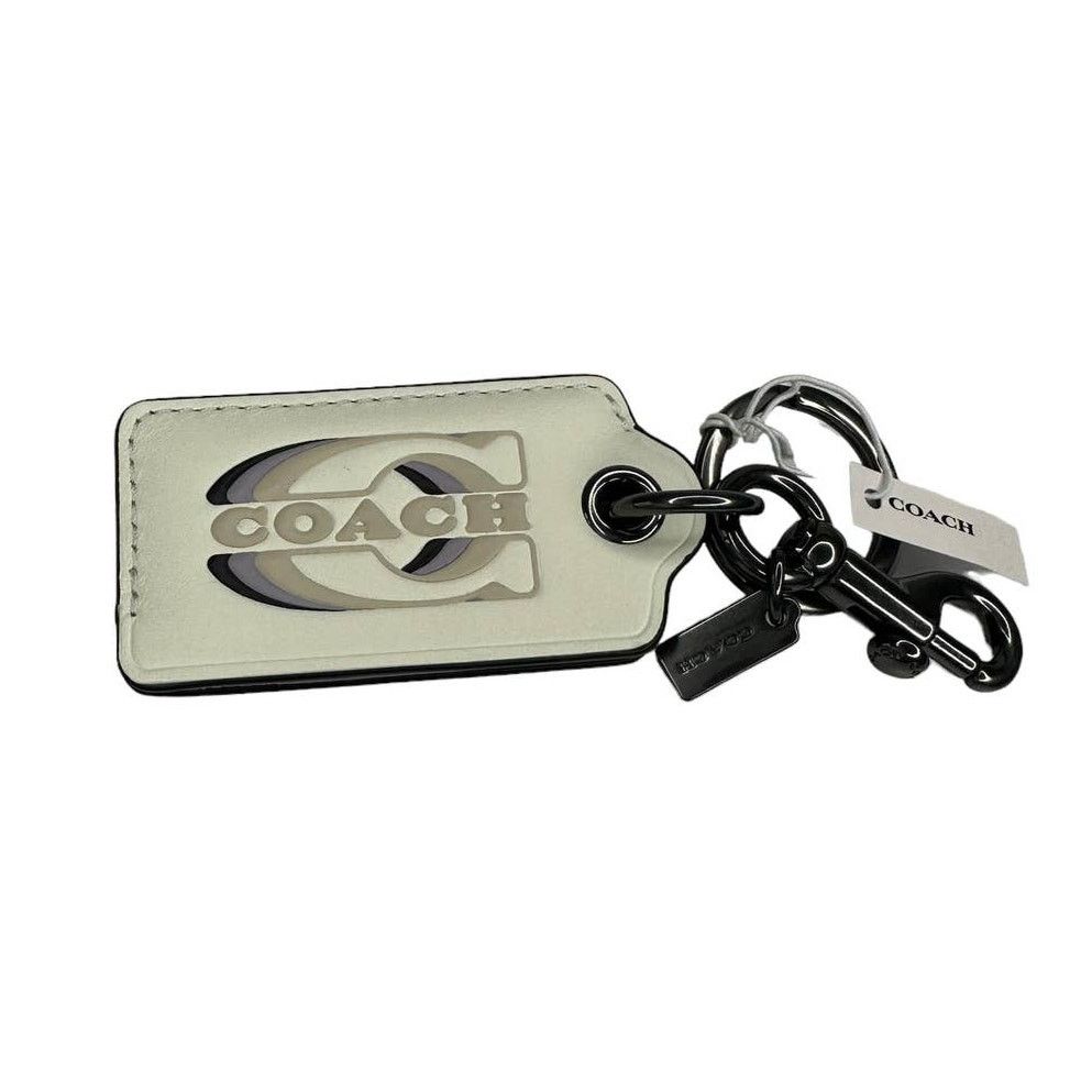 Coach Coach Bottle Opener Key Fob With Coach Stamp Chalk Size ONE SIZE - 1 Thumbnail