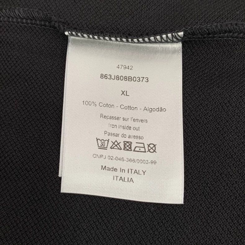 Dior Dior Black bee embroidered cotton single-breasted short-sl Size US XL / EU 56 / 4 - 7 Thumbnail
