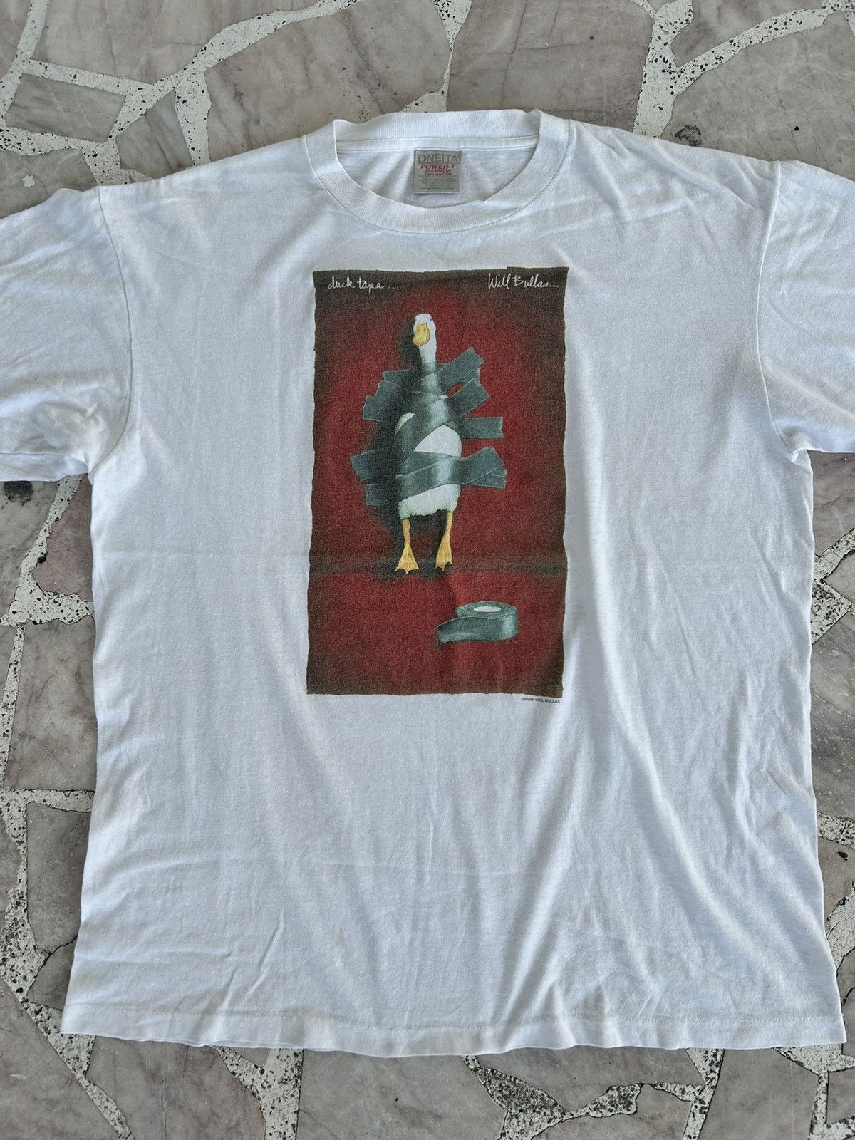 Vintage Ductape by will bullas art tee vintage Size US L / EU 52-54 / 3 - 4 Thumbnail