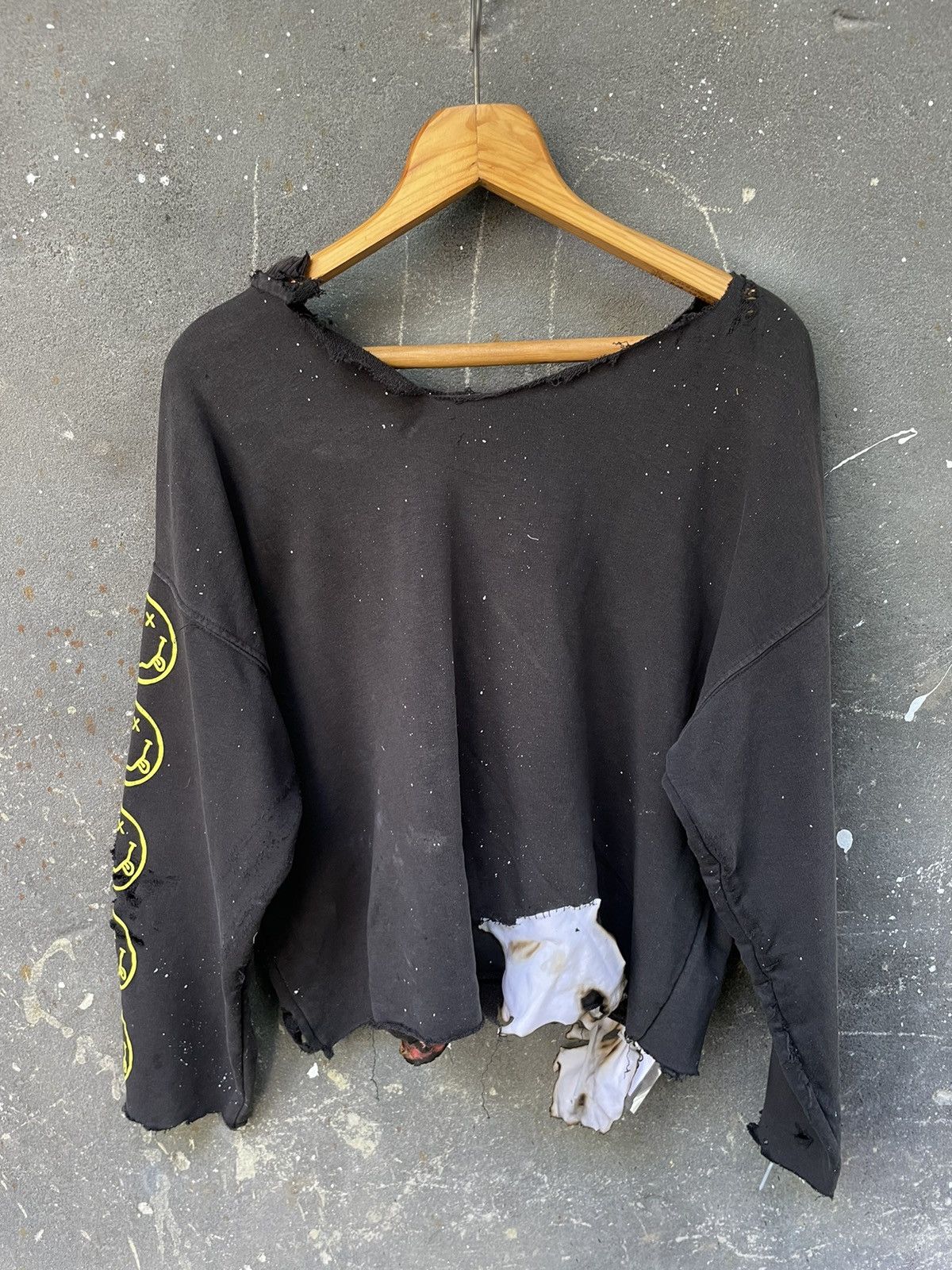 Nirvana Nirvana ☄️Distressed Custom Sweatshirt Sun Faded Retro Style Size US M / EU 48-50 / 2 - 10 Thumbnail