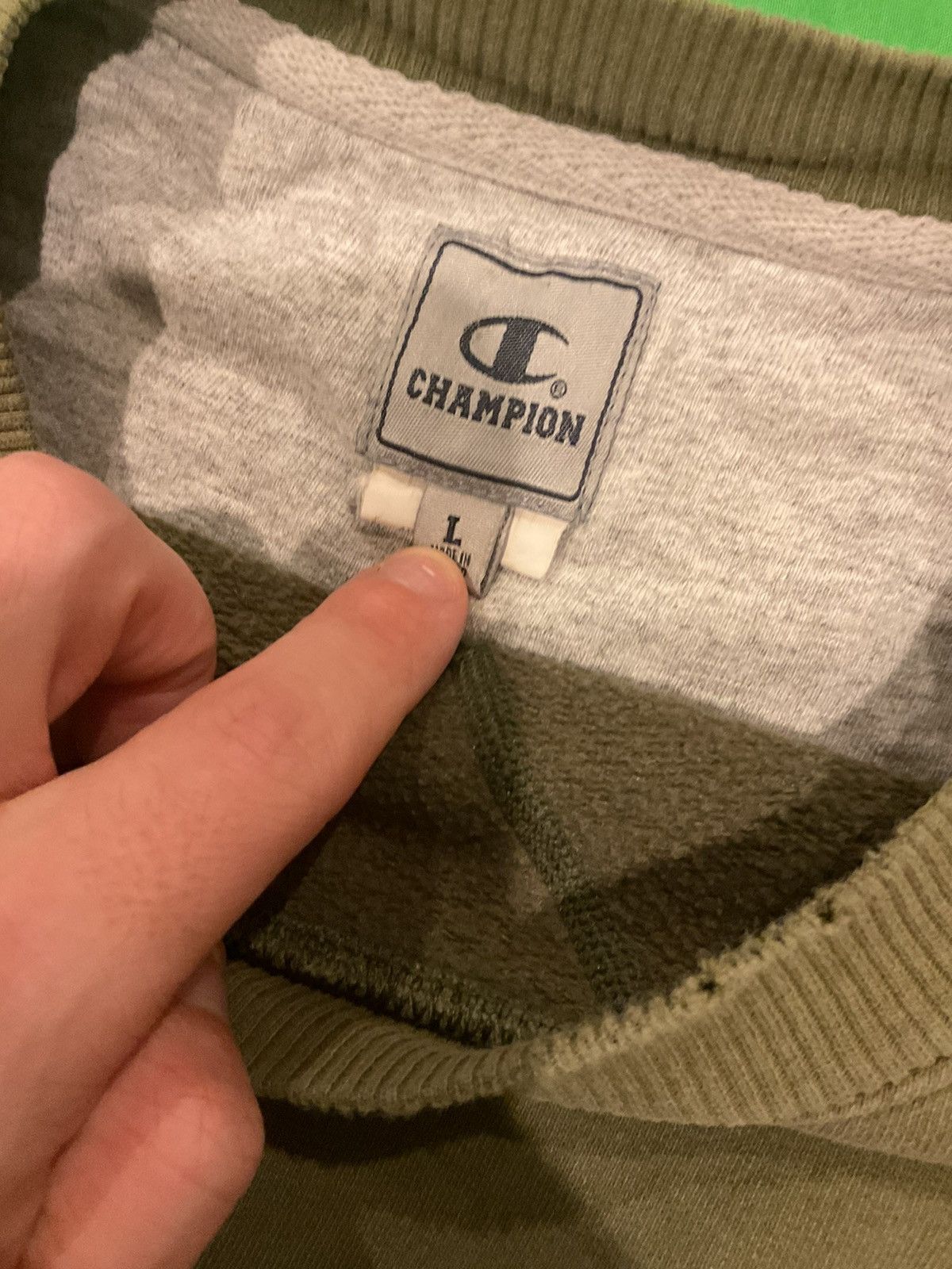 Champion × Vintage Vintage Champion sweatshirt Size US L / EU 52-54 / 3 - 2 Thumbnail