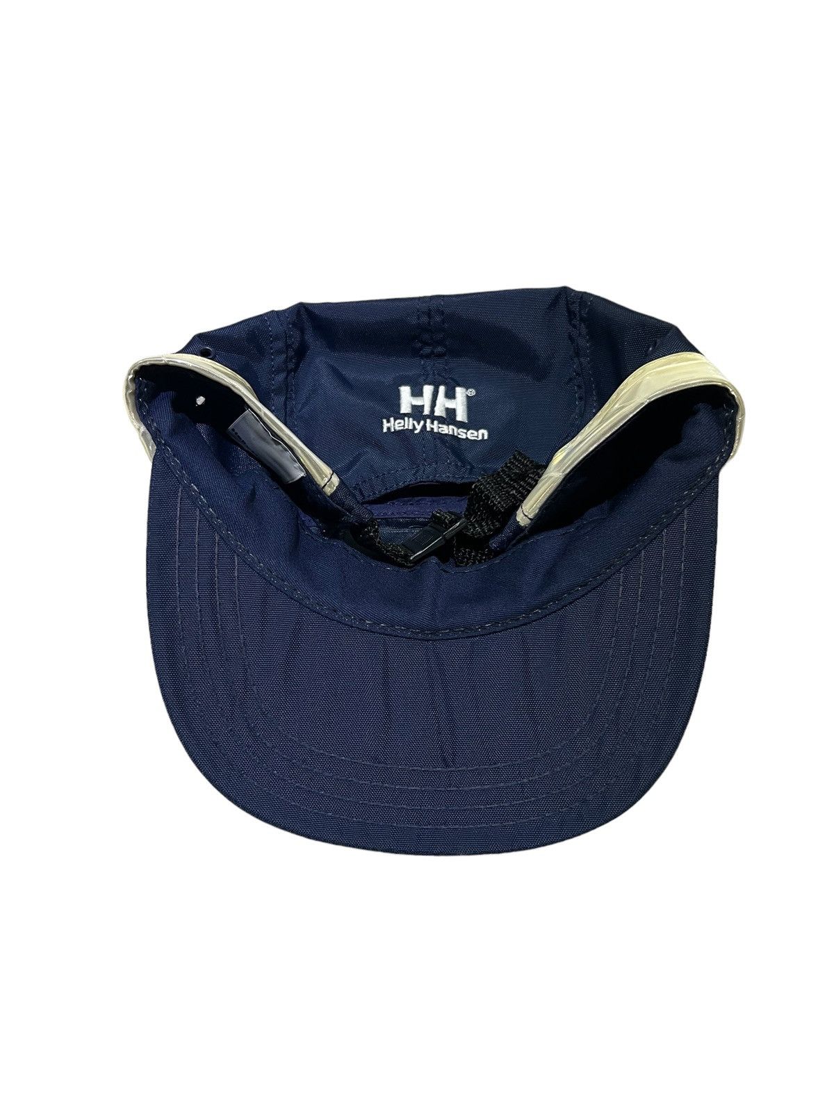 Helly Hansen 1990s Helly Hansen Sea Gear Patch 5 Panel Strapback Hat Cap Size ONE SIZE - 6 Thumbnail