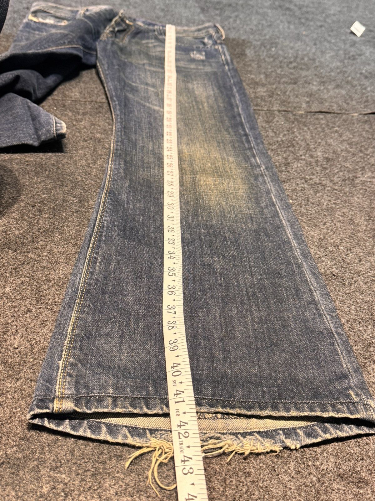 Diesel Title: Vintage Diesel Industry Denim Jeans - Distressed Wash Size US 32 / EU 48 - 13 Thumbnail