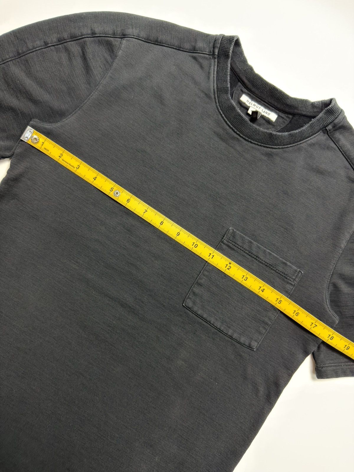 Helmut Lang HELMUT LANG FW10 POCKET TEE / SHIRT Size US XS / EU 42 / 0 - 6 Thumbnail