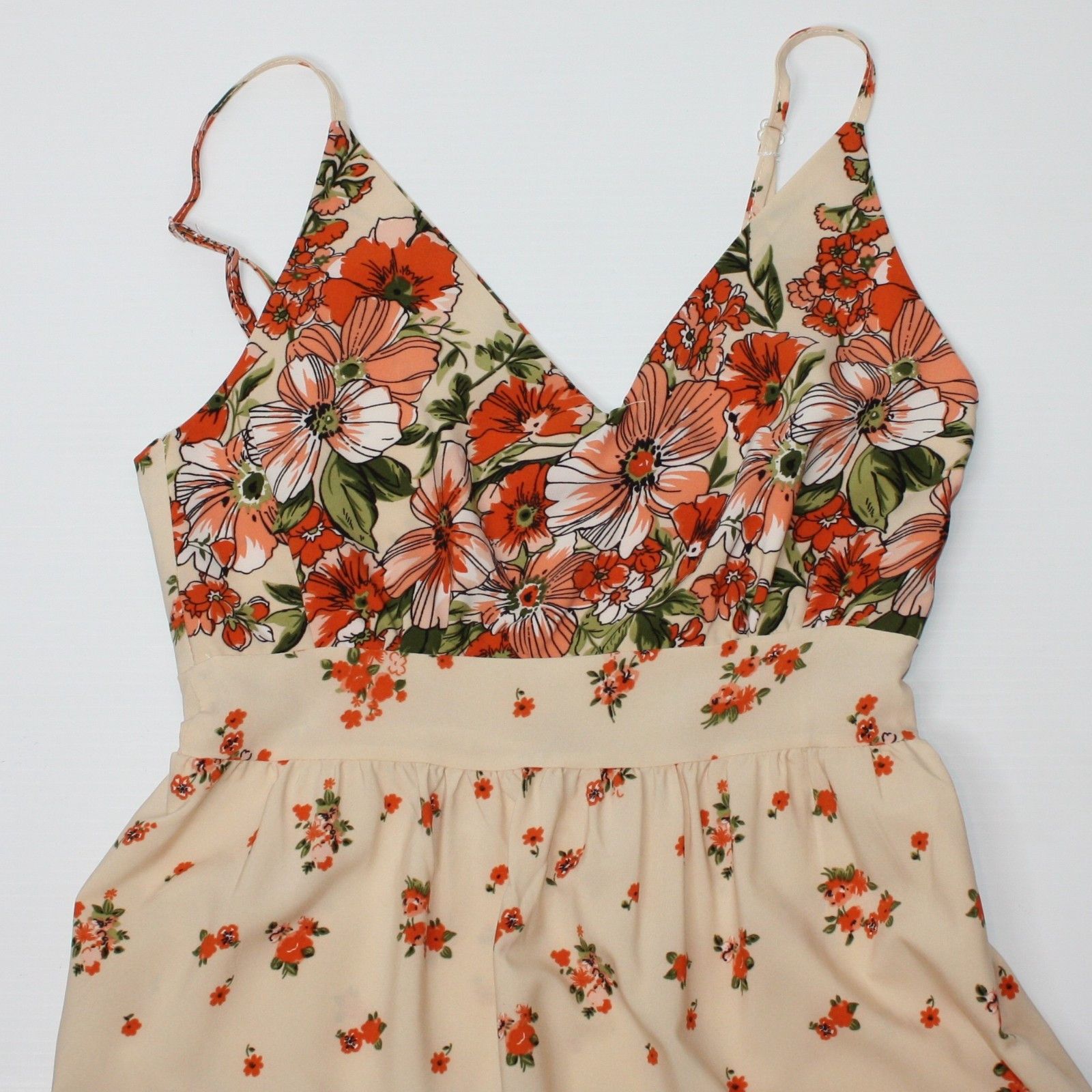 Other Goodnight Macaroon Floral Print Long Cami Dress in Small NWT Size S / US 4 / IT 40 - 7 Thumbnail