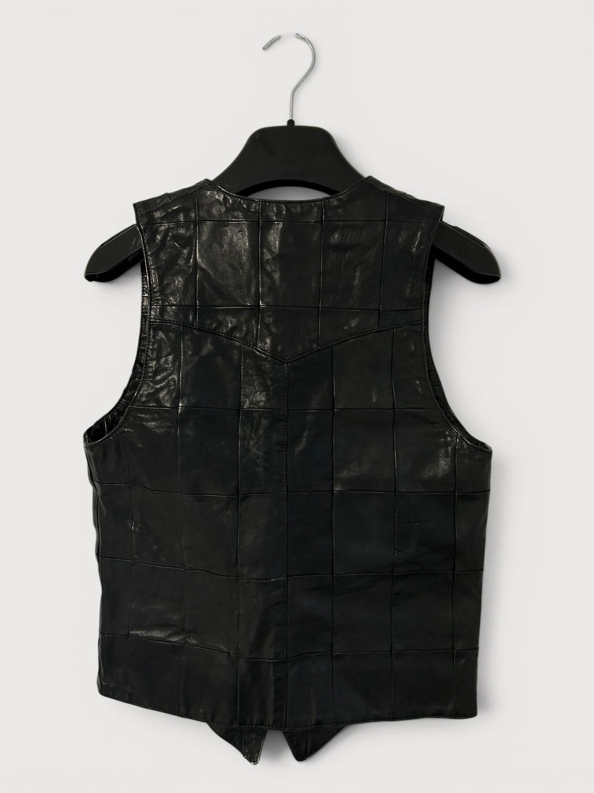 Saint Laurent Paris SS2015 Psych Rock Patchwork Leather Vest Size US S / EU 44-46 / 1 - 2 Thumbnail