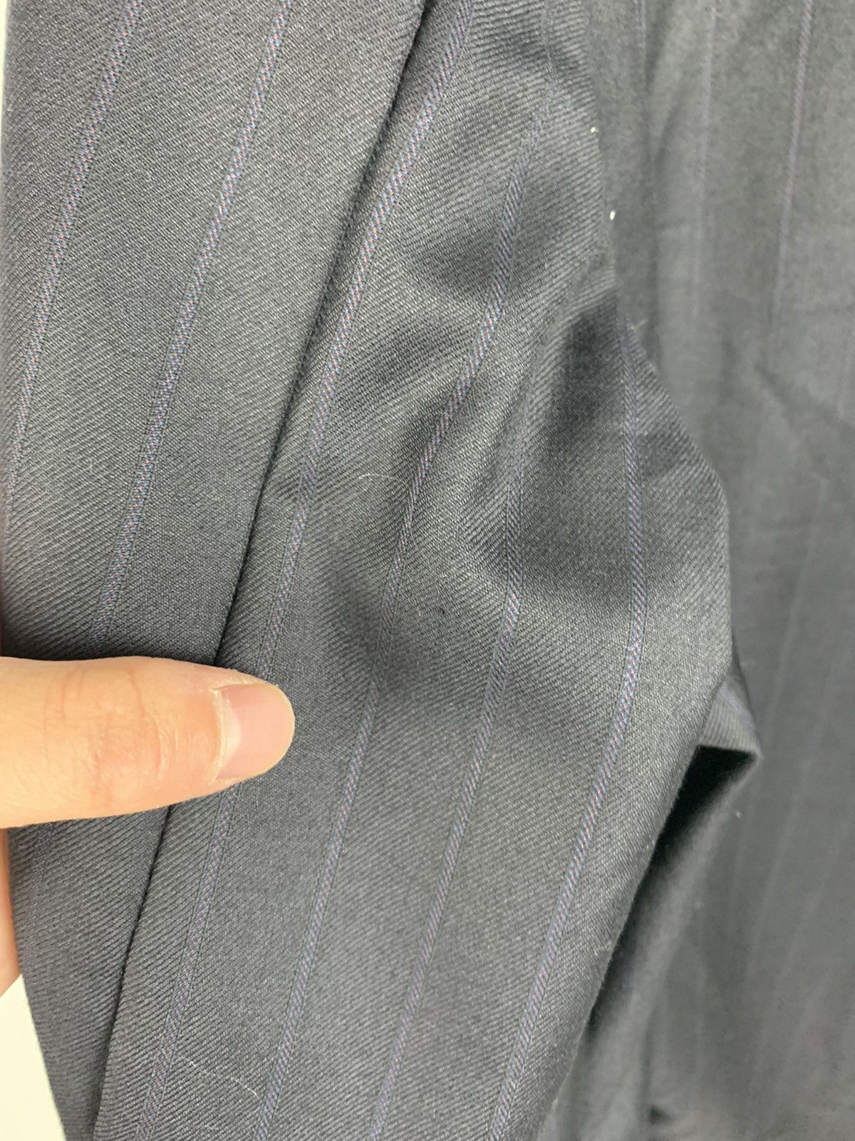 Ermenegildo Zegna Ermenegildo Zegna Wool Blazer Jacket Men’s Size 44R Blue Top Size 44R - 21 Thumbnail