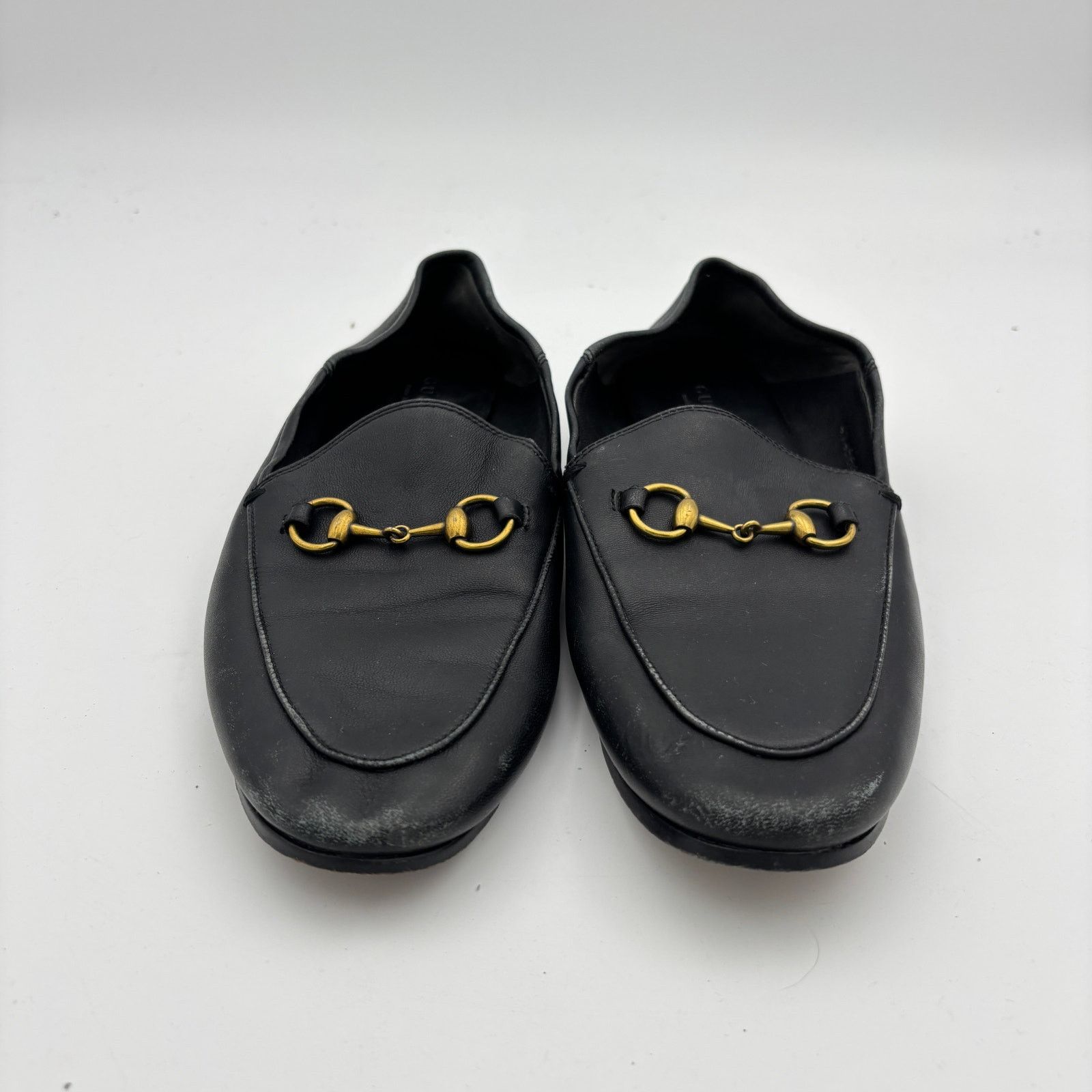 Gucci GUCCI Jordaan Horse Bit Slip On Penny Loafers 37 US 7 Size US 7 / IT 37 - 2 Thumbnail