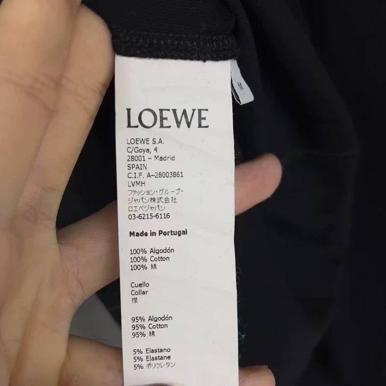 Loewe LOEWE Hand-drawn Logo black long sleeve Size M / US 6-8 / IT 42-44 - 4 Thumbnail