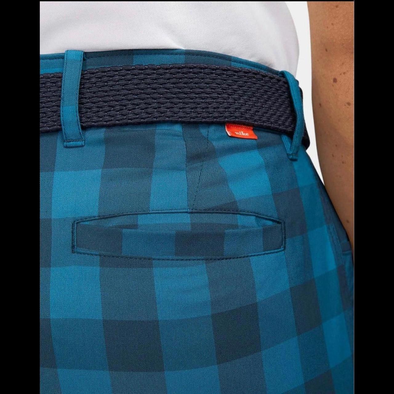 Nike Nike Dri Fit Uv Mens Plaid Size US 32 / EU 48 - 5 Thumbnail