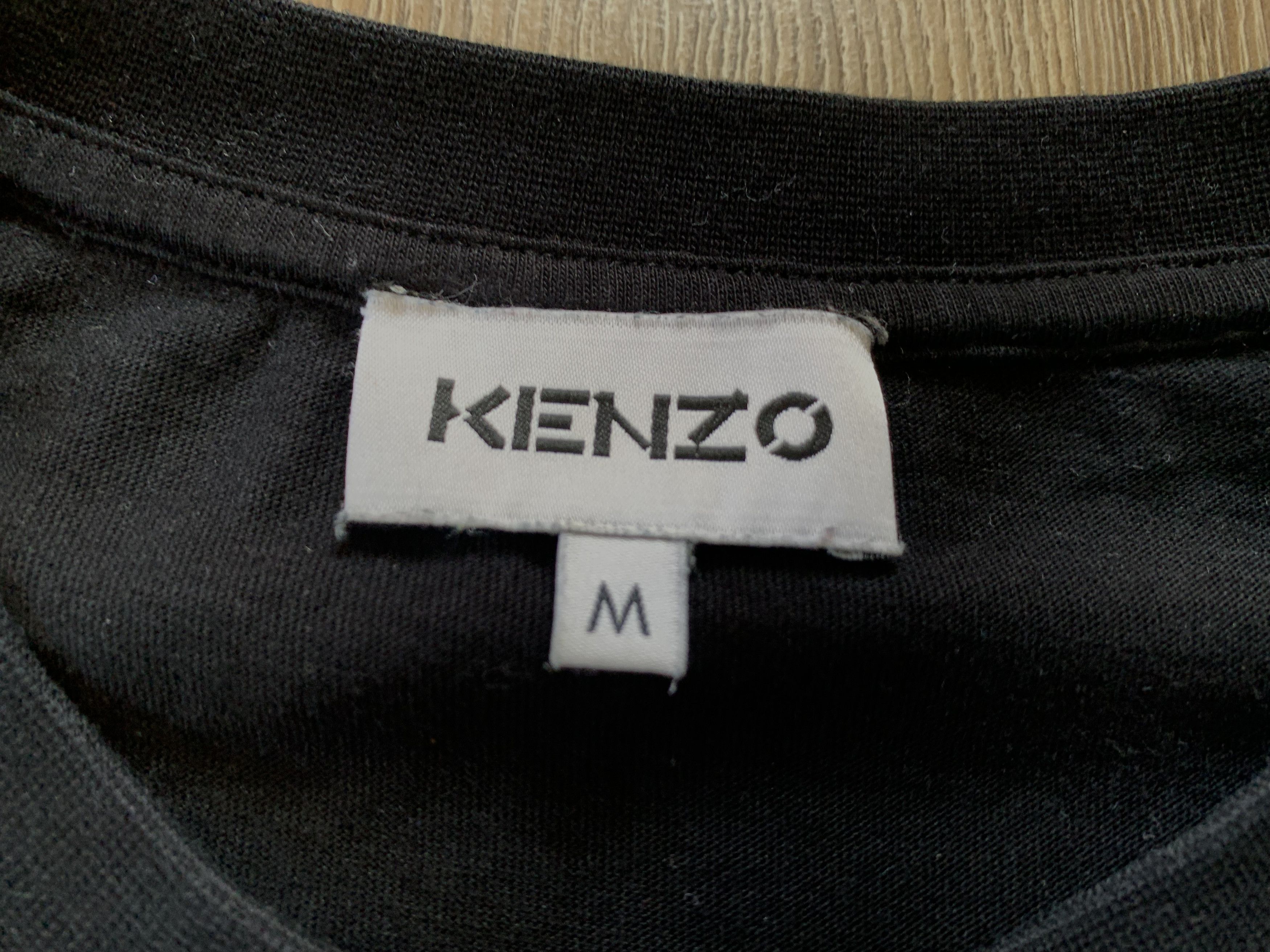 Kenzo × Vintage Kenzo Black Big Logo Vintage Printed T Shirt Size US M / EU 48-50 / 2 - 6 Thumbnail