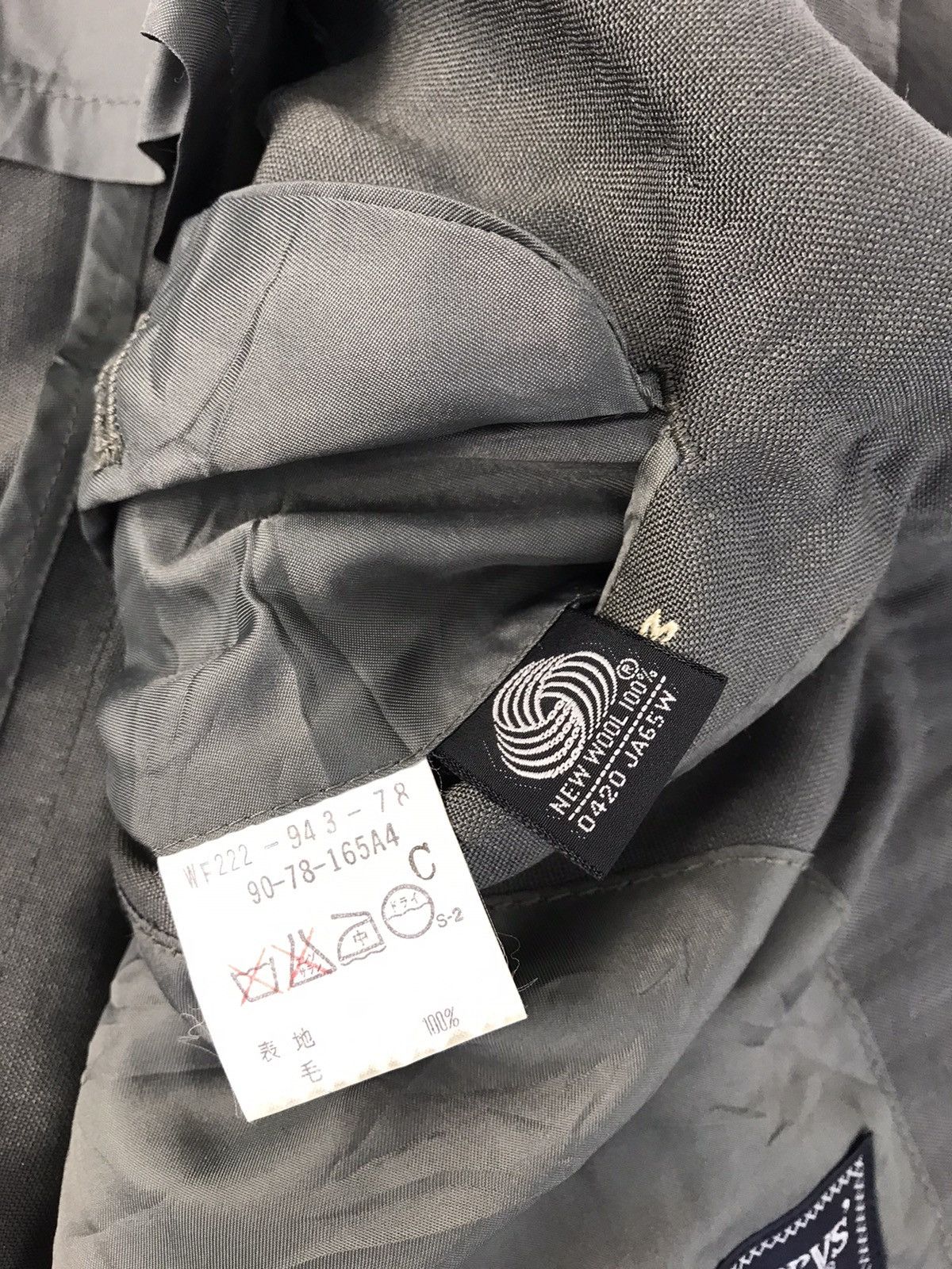Burberry 90s Burberrys Wool & Mohair Double Breasted Coat Jacket Size US L / EU 52-54 / 3 - 8 Thumbnail