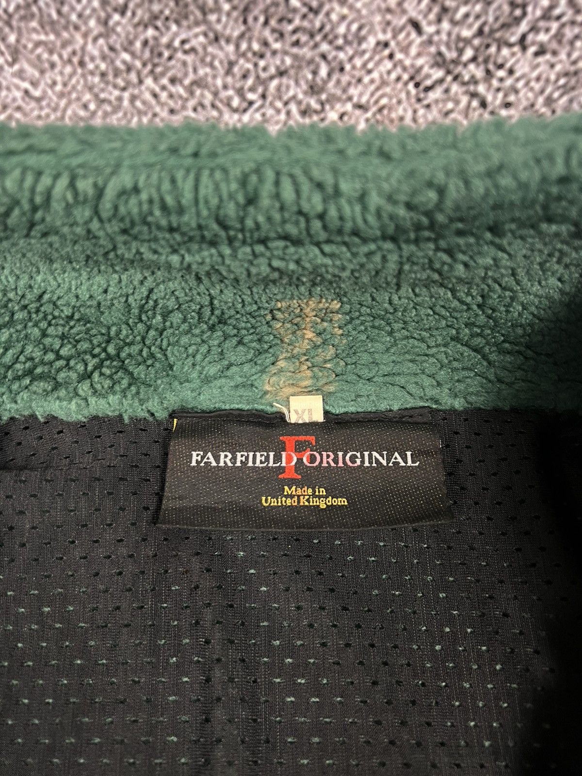 Vintage Owl Sherpa fleece Farfield Made in U.K animal nature hiking Size US XL / EU 56 / 4 - 10 Thumbnail