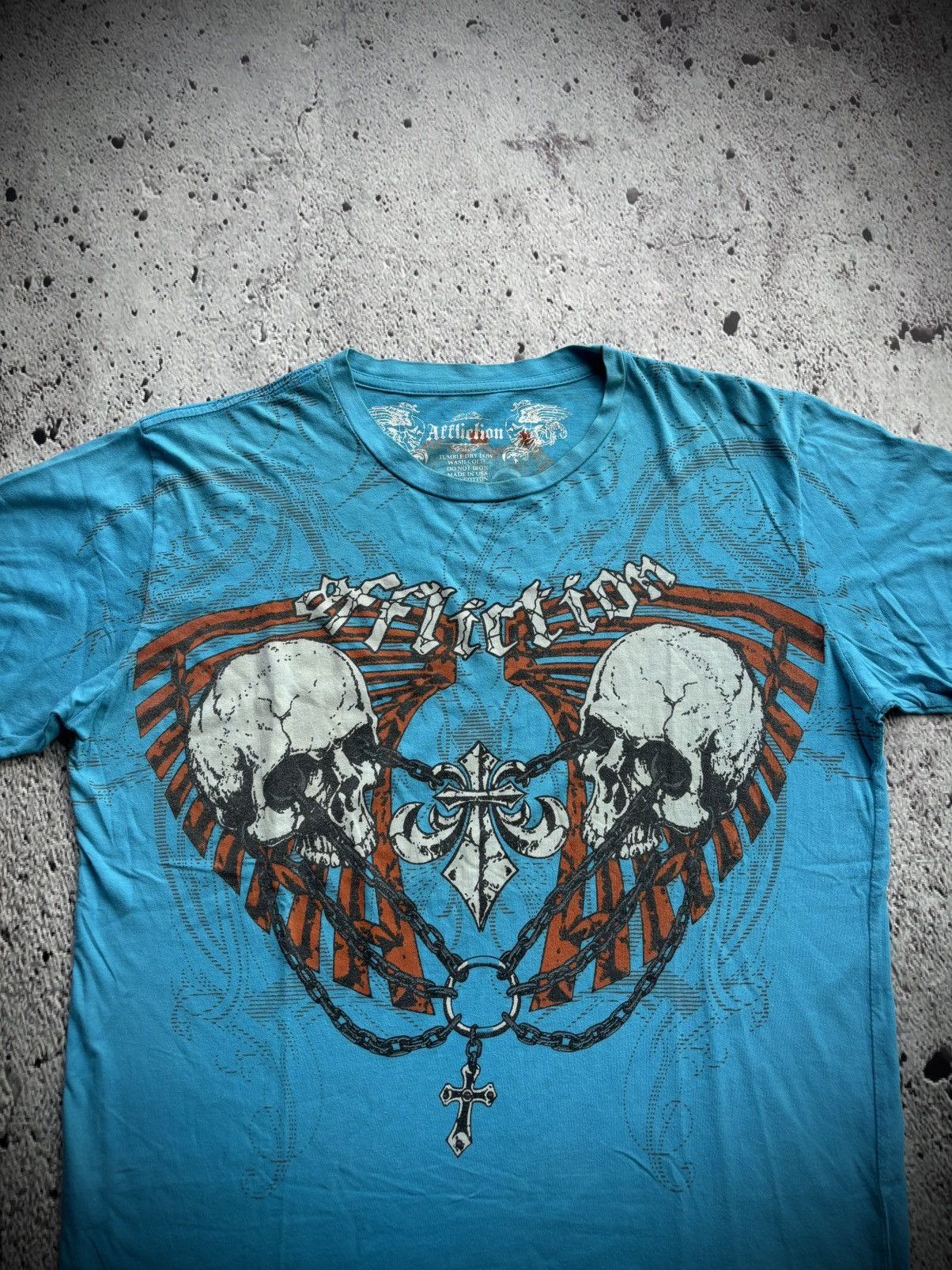 Hysteric Glamour Y2k Affliction Skull Punk style Tshirt Size US L / EU 52-54 / 3 - 5 Thumbnail