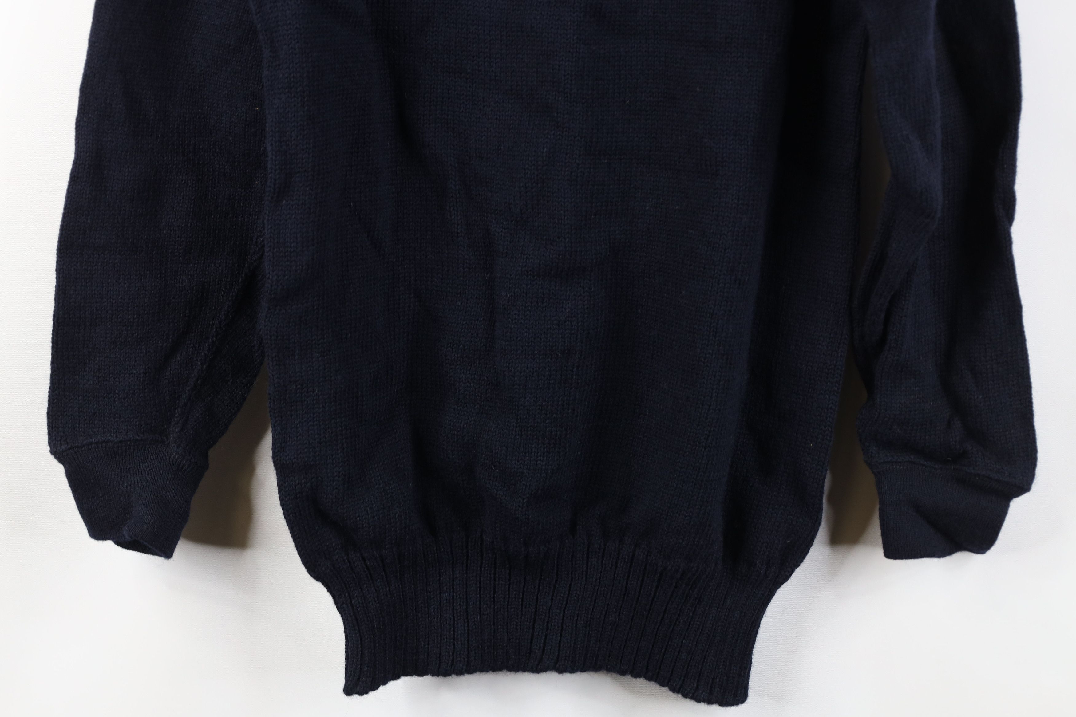 Vintage Vintage 60s Vietnam War United States Navy Deck USN Sweater Size M / US 6-8 / IT 42-44 - 3 Thumbnail