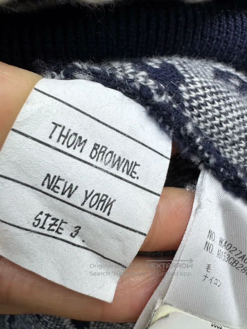 Thom Browne Thom Browne Wool and cashmere sweater Size US L / EU 52-54 / 3 - 5 Thumbnail