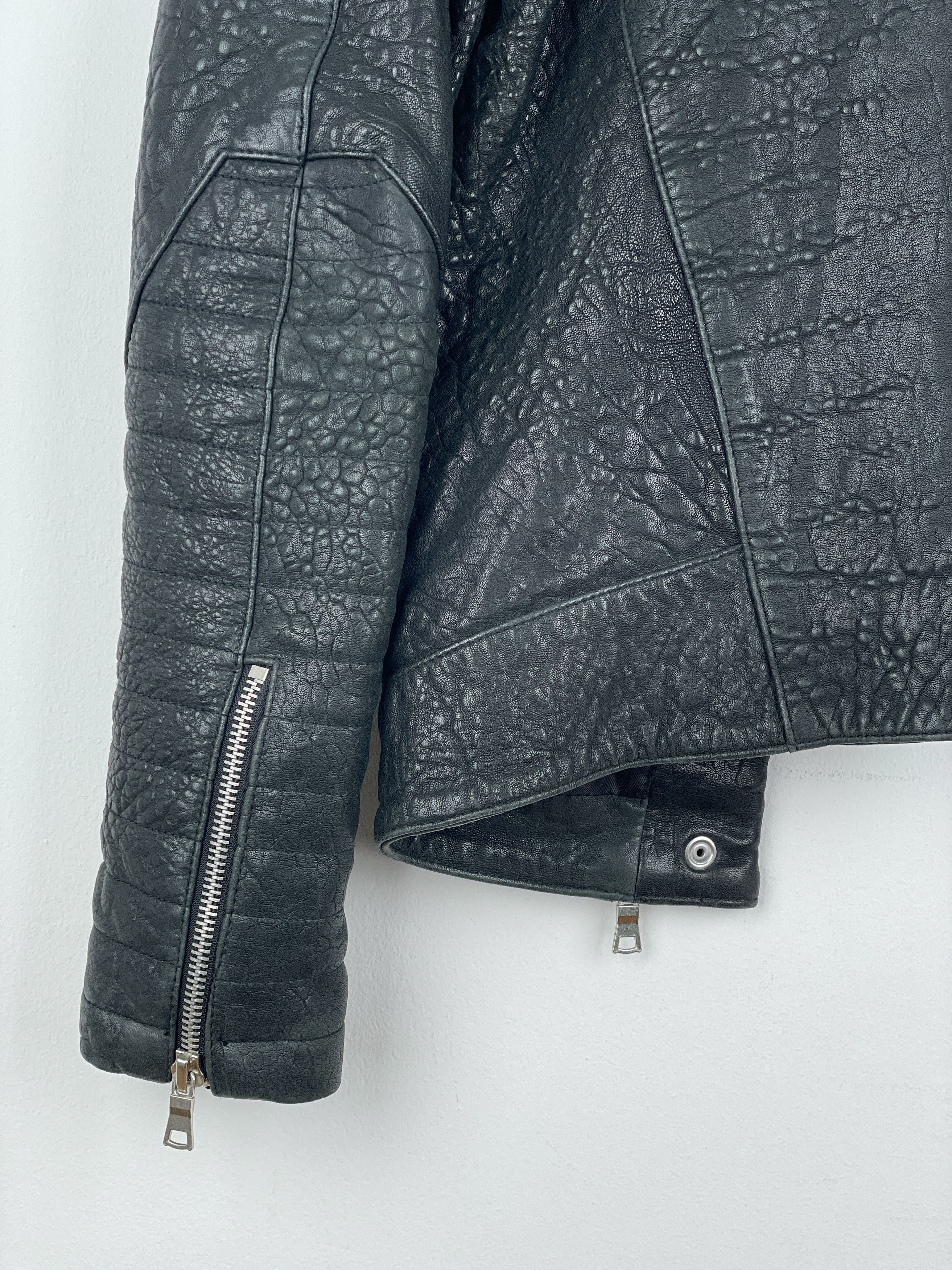 Balmain × H&M Balmain x H&M AW15 Double-Zipper Biker Leather Jacket Size US L / EU 52-54 / 3 - 13 Thumbnail