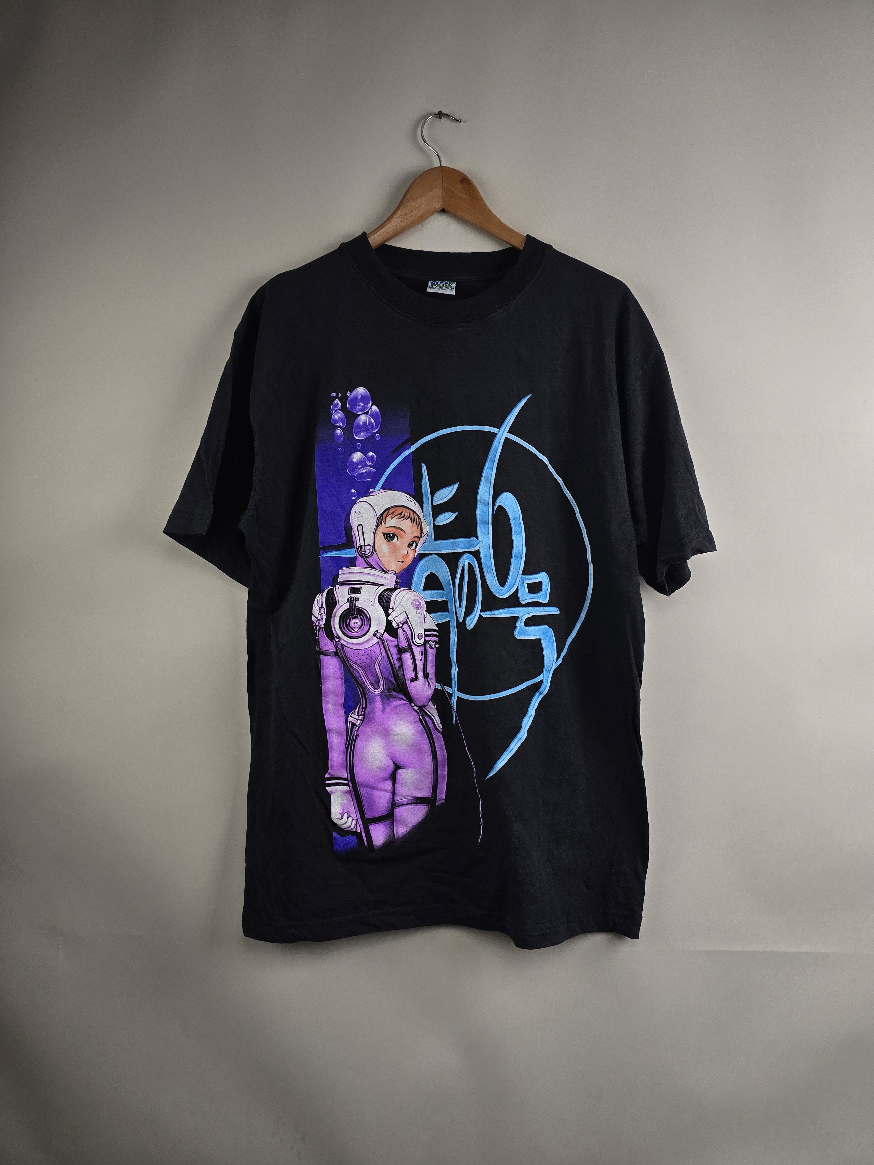 Anime 2000 Blue Submarine N°6 Anime Tee XL 23" 30.5" Size US XL / EU 56 / 4 - 1 Thumbnail
