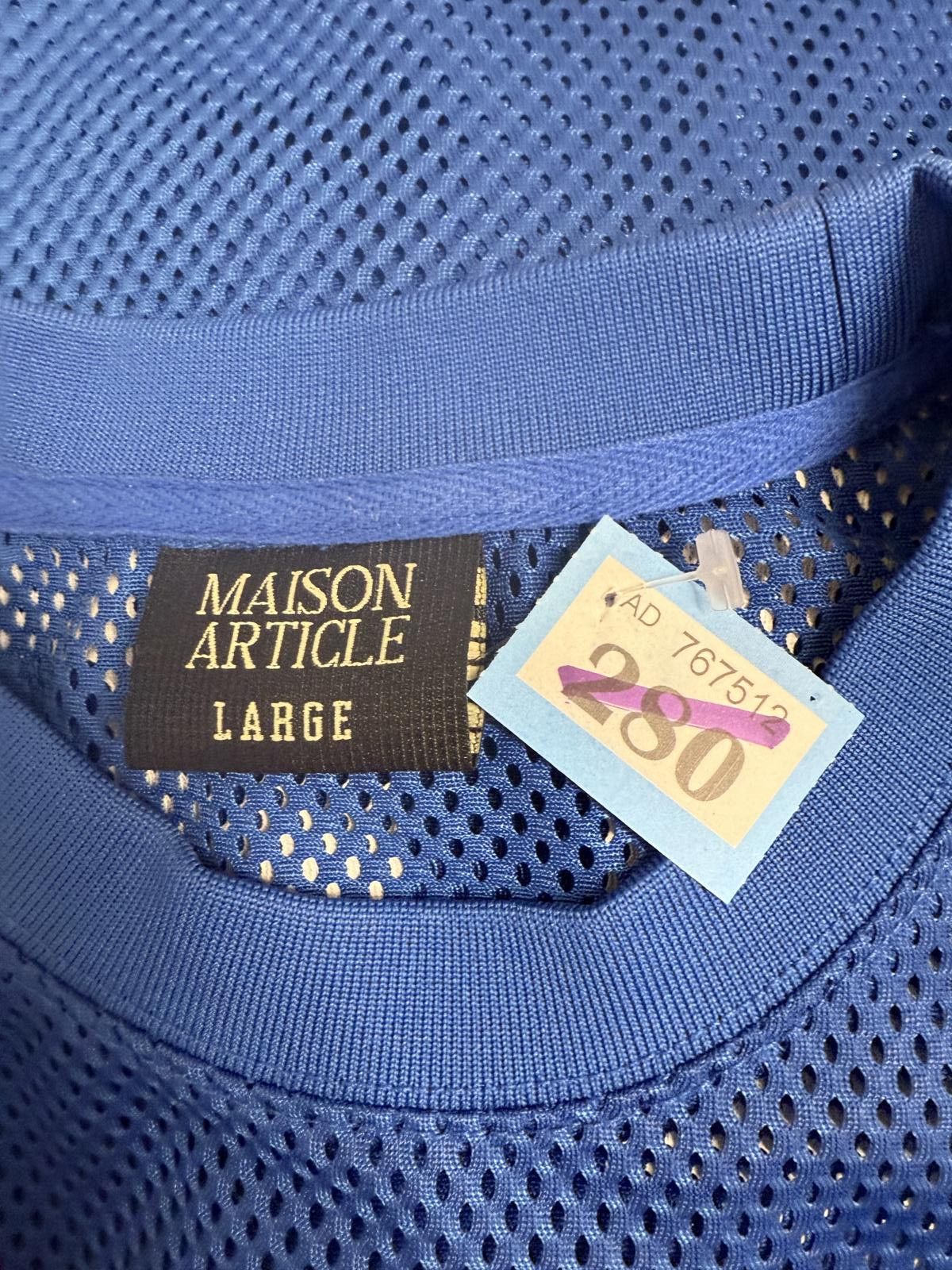 Other Maison Article Blue Mesh Los Angeles 93 Sports Jersey Size US L / EU 52-54 / 3 - 4 Thumbnail