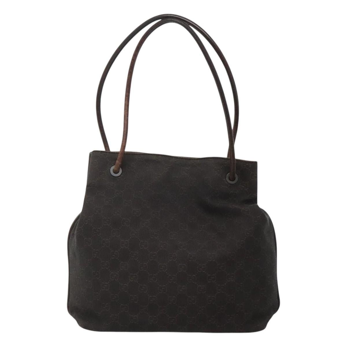 Gucci GUCCI GG Canvas Shoulder Bag Brown Size ONE SIZE - 2 Thumbnail