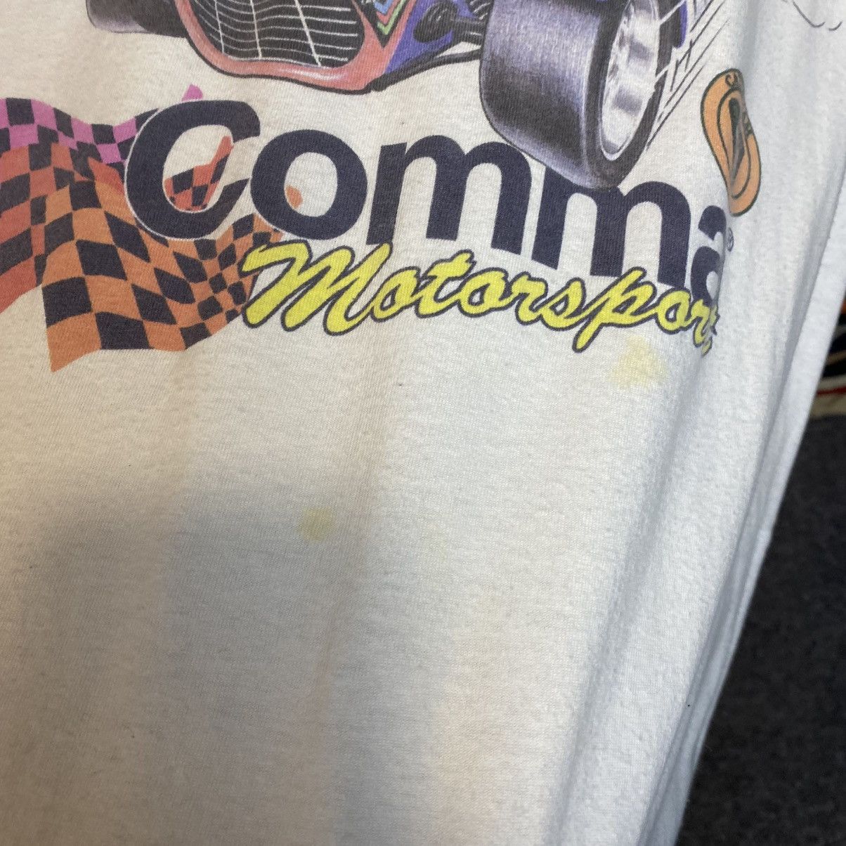 NASCAR Vintage Nascar Comma Motorsport racing 90’s tee size XL Size US XL / EU 56 / 4 - 8 Thumbnail