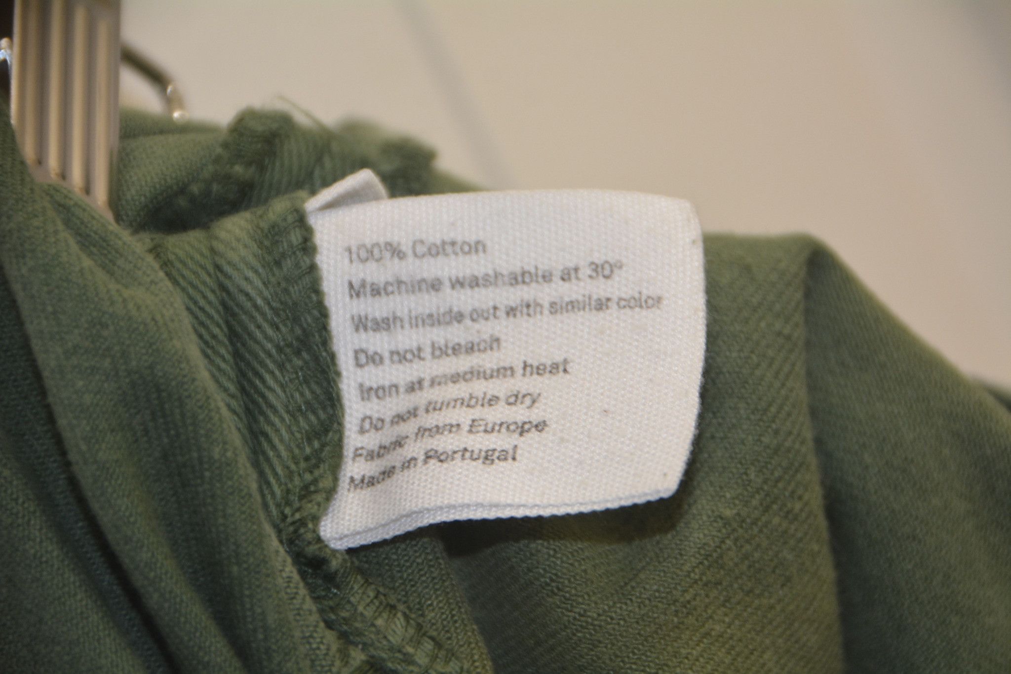 Etudes Études France Olive Green Denim Jeans Size 30 Size 30" / US 8 / IT 44 - 10 Thumbnail