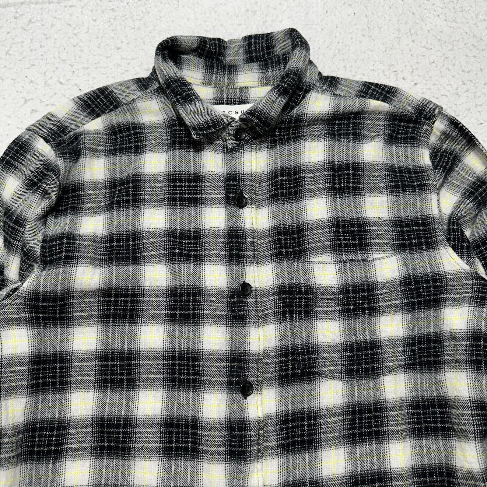 Pacsun Pacsun Small Button Down Pocket Shirt Black White Striped Size US S / EU 44-46 / 1 - 2 Thumbnail