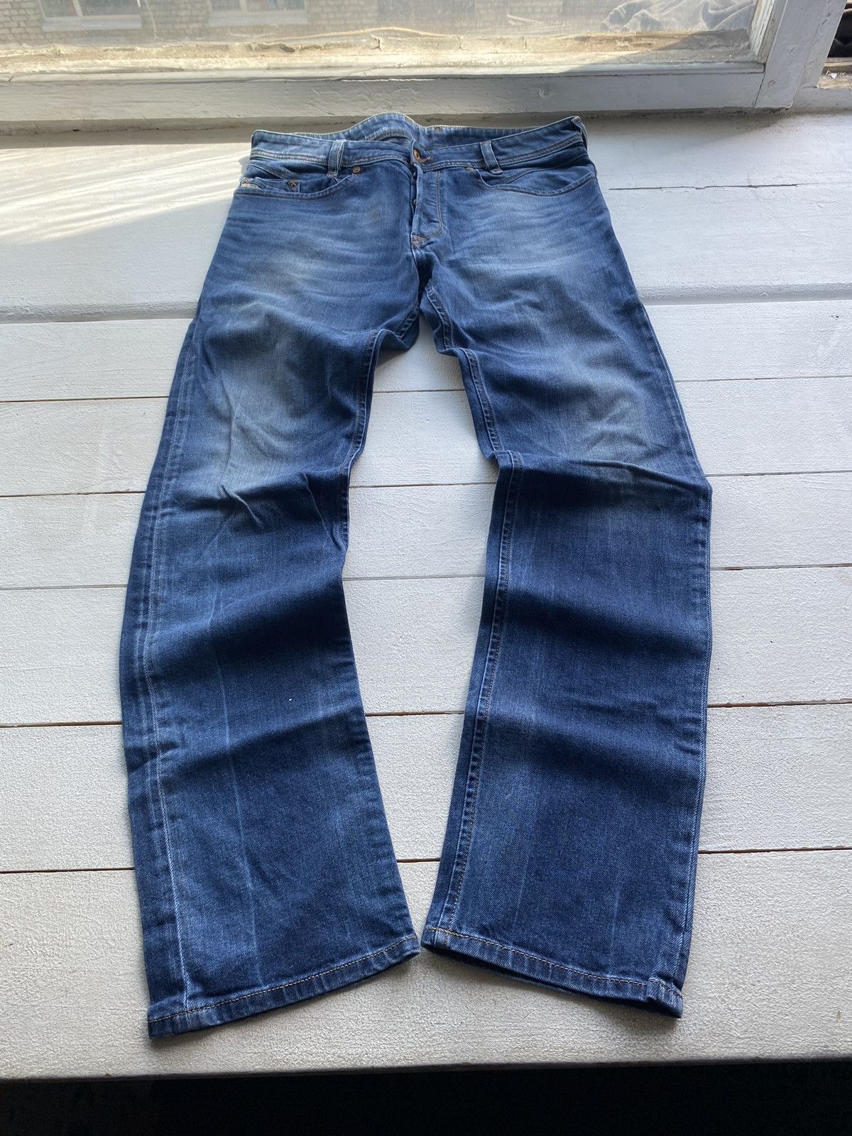Diesel × Vintage 🔥Punk Opium Diesel Blue Mens Jeans 32 regular slim tapered Size US 32 / EU 48 - 1 Thumbnail