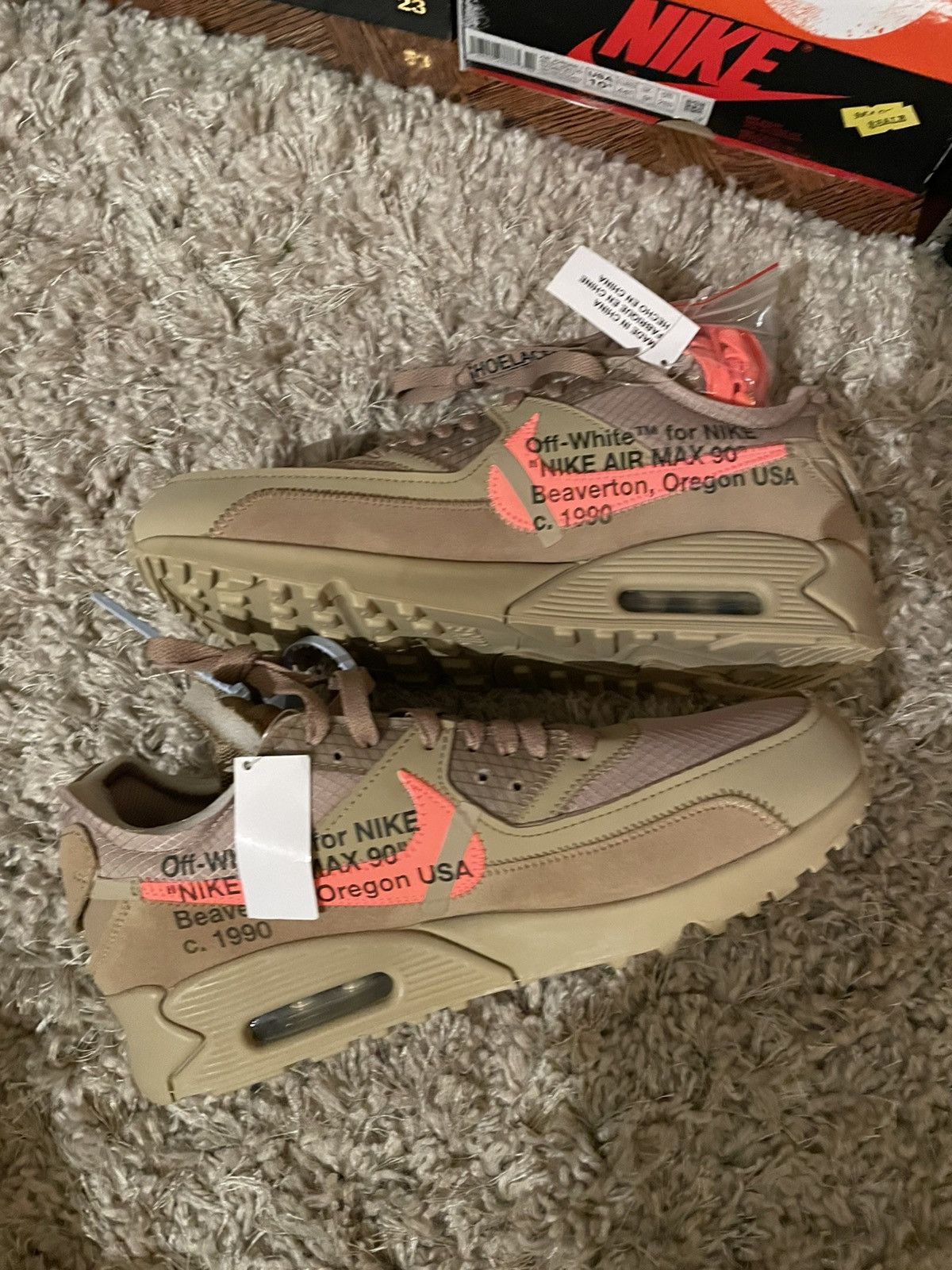 Nike × Off-White OFF WHITE x Air Max 90 The 10 Size US 9.5 / EU 42-43 - 3 Thumbnail