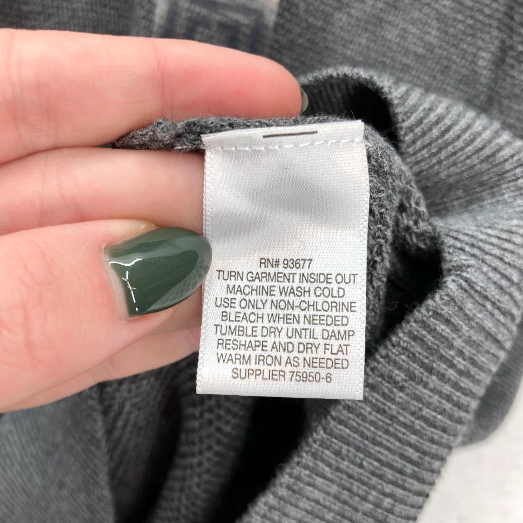 Liz Claiborne Claiborne Performance Quarter Zip Sweatshirt Mens Large Gray Thermolite Knit NWT Size US L / EU 52-54 / 3 - 7 Thumbnail