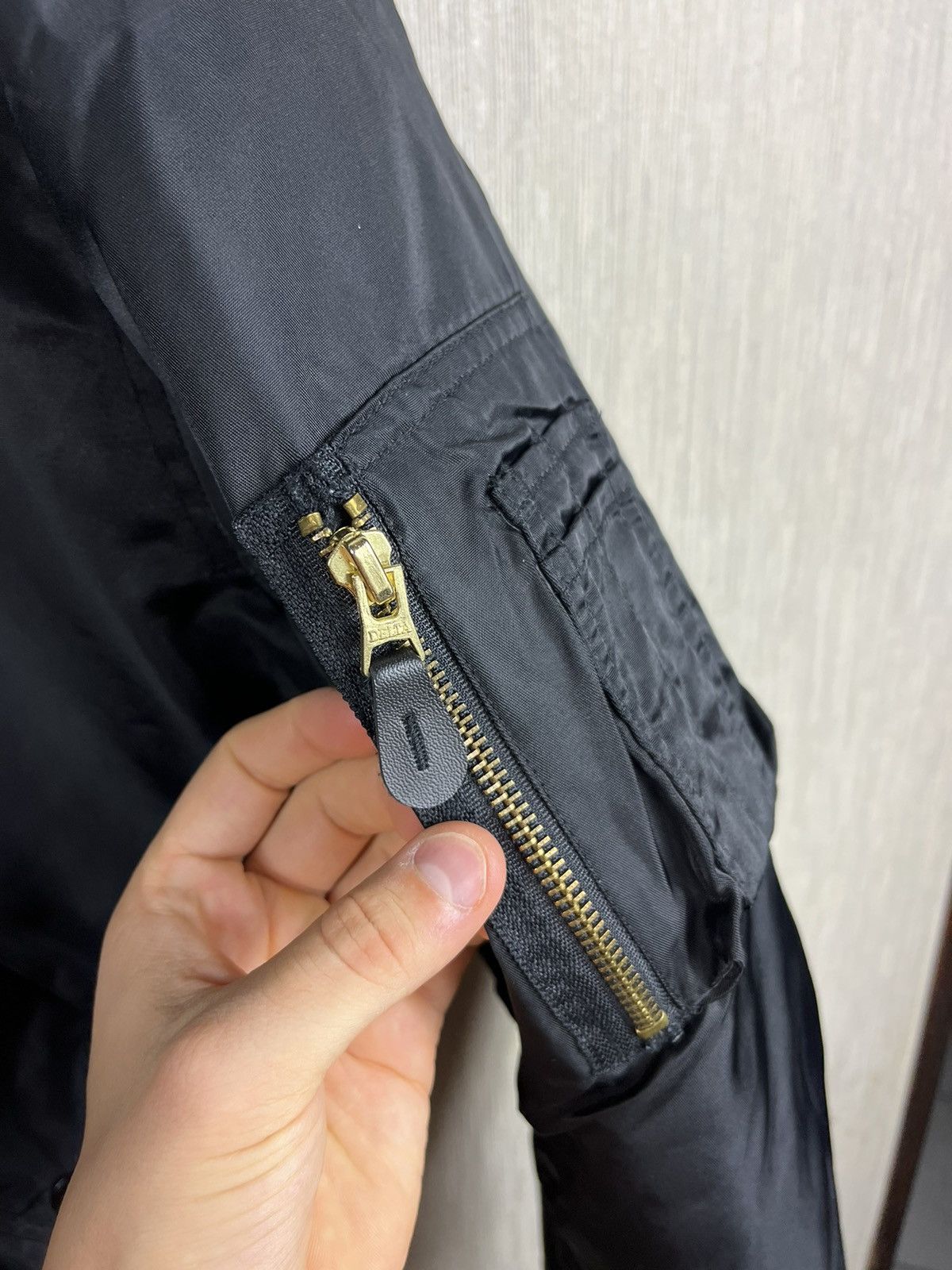 Vintage Vintage MA-1 military nylon bomber boxy jacket flyers Size US S / EU 44-46 / 1 - 8 Thumbnail