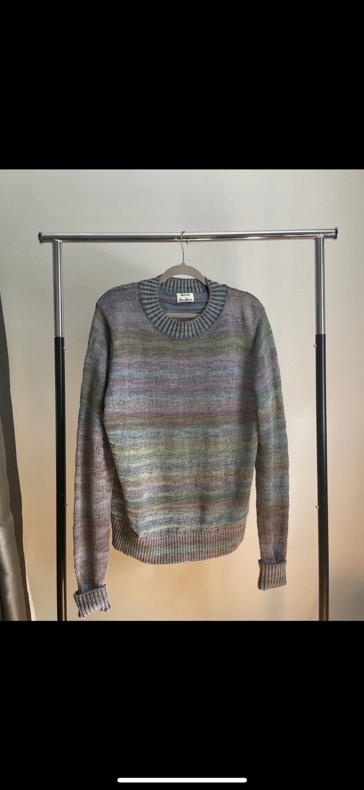 Acne Studios Acne Studios Degrade effect mohair Ombré sweater Size US S / EU 44-46 / 1 - 1 Thumbnail