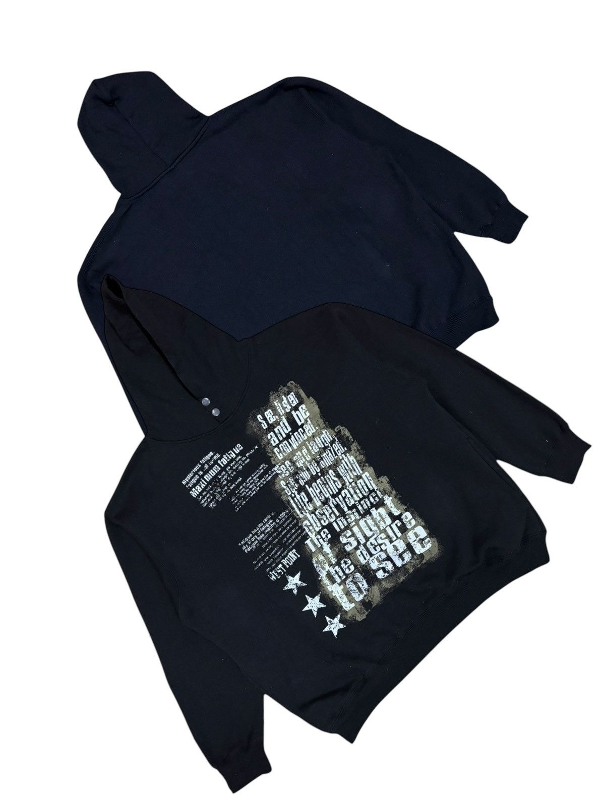 Japanese Brand × Vintage West Point Japanese Brand Printed Baggy Hoodie Size US XL / EU 56 / 4 - 1 Thumbnail