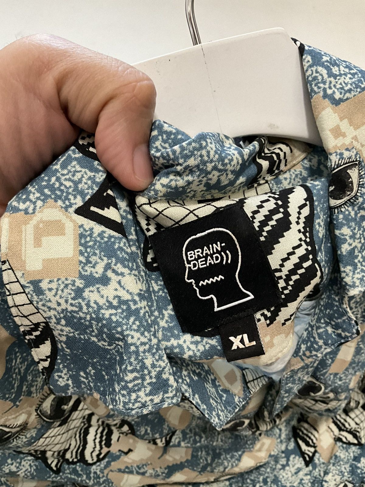 Brain Dead Brain dead surreal hawaiian shirt Size US XL / EU 56 / 4 - 4 Thumbnail