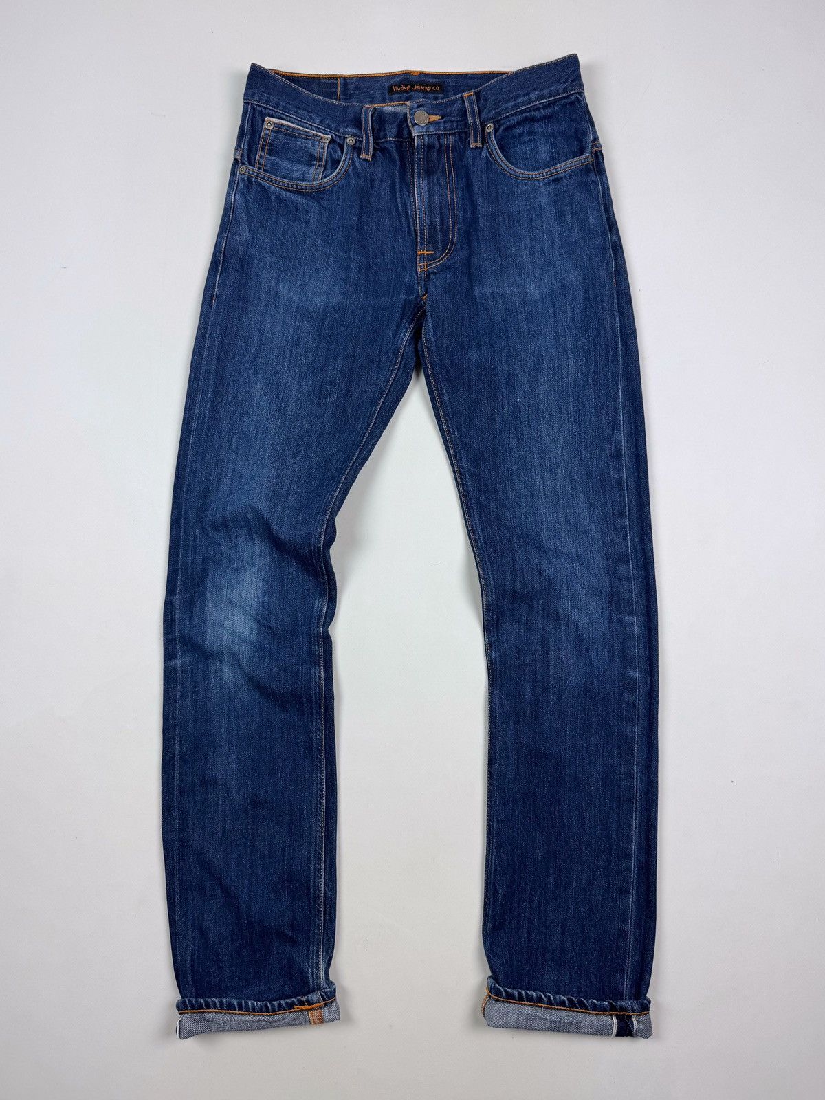 Nudie Jeans Nudie Jeans Co. Thin Finn Org.Dry Heavy Selvage Denim Jeans Size US 30 / EU 46 - 1 Thumbnail