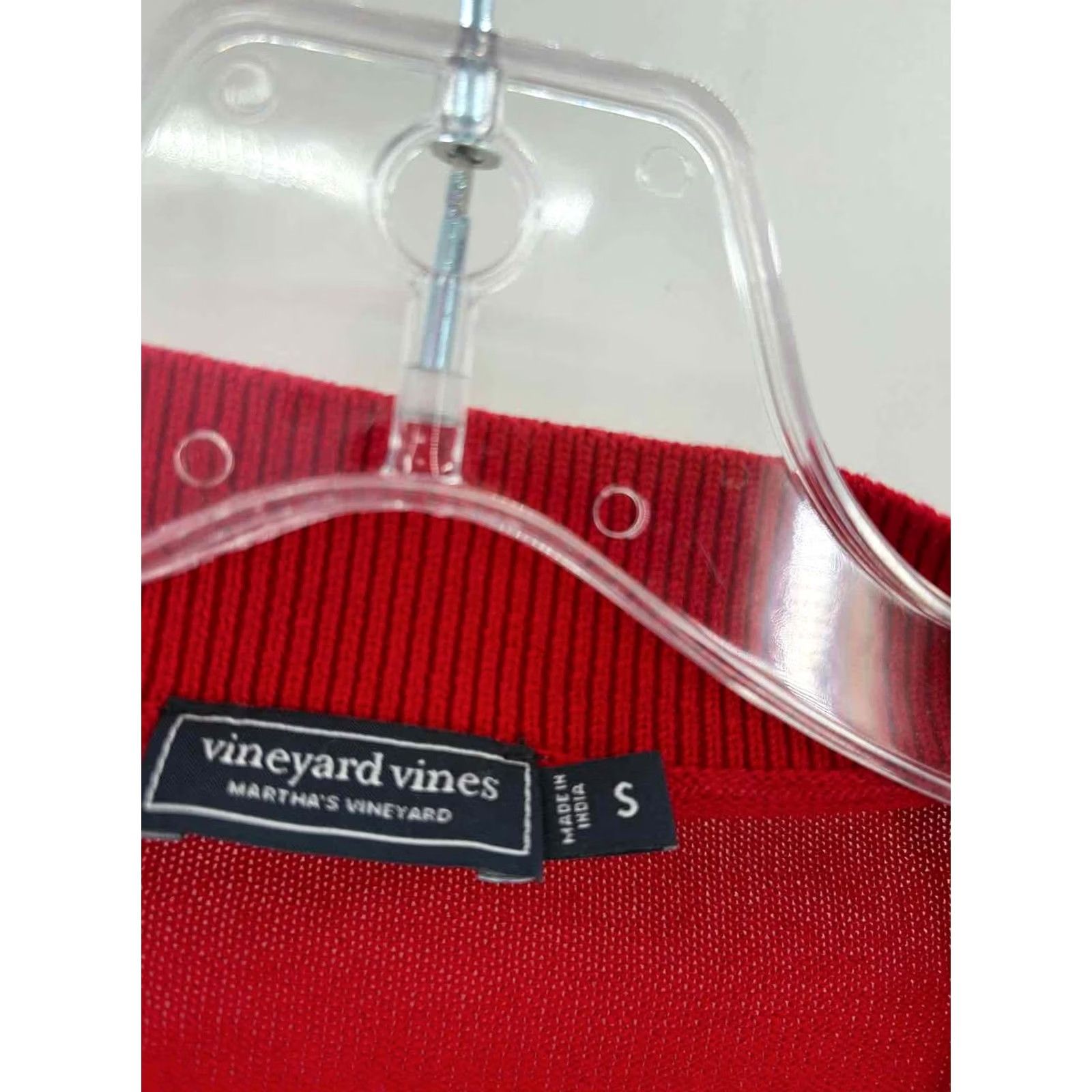 Vineyard Vines Vineyard Vines Red Sweater Adult Small Size S / US 4 / IT 40 - 2 Thumbnail