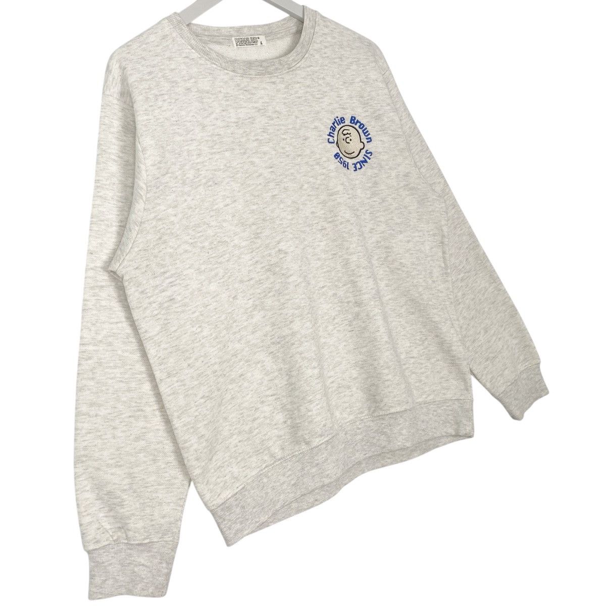 Vintage Vintage Peanuts Charlie Brown Sweatshirt Crewneck Grey SizeL Size US L / EU 52-54 / 3 - 3 Thumbnail