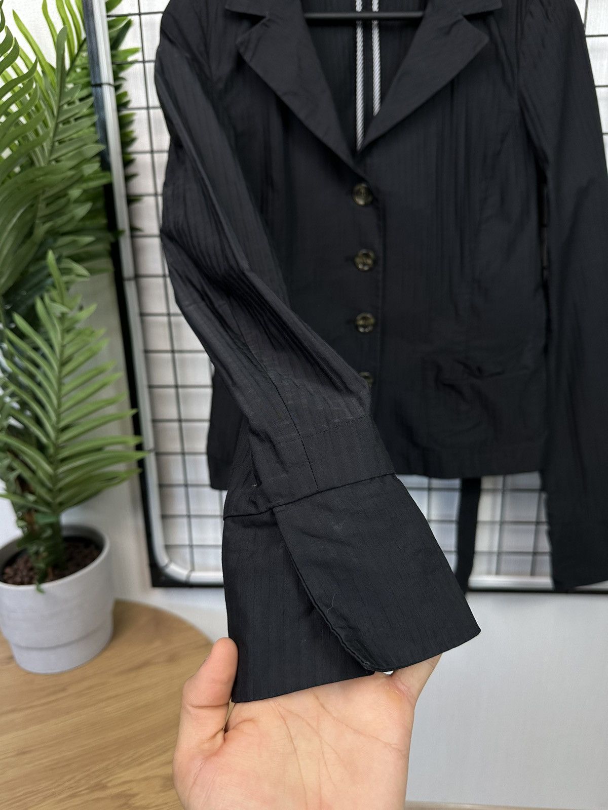 Max Mara × Weekend Max Mara WEEKEND MAX MARA blazer women jacket Black 8 size Size M / US 6-8 / IT 42-44 - 7 Thumbnail