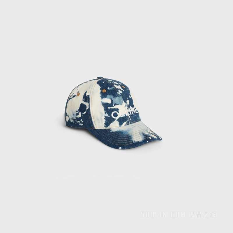 Celine baseball cap in cotton and denim Size ONE SIZE - 1 Thumbnail
